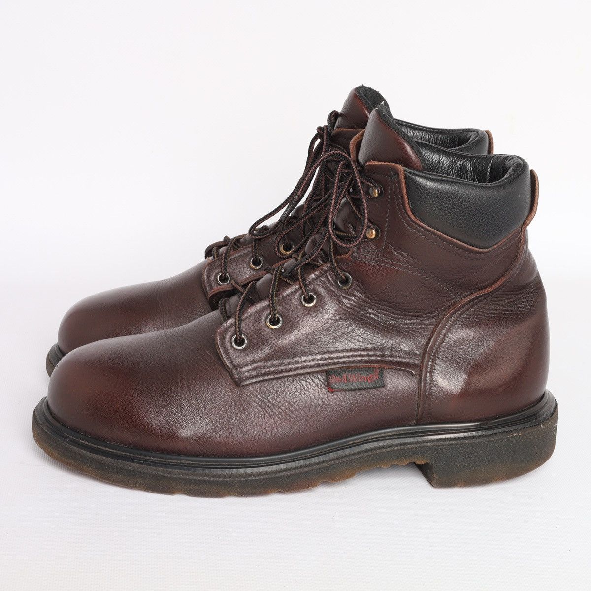 Red Wing Red Wing 606 Work Boots Leather Nutmeg Ebbtide Shoes USA Size US 9.5 / EU 42-43 - 9 Thumbnail