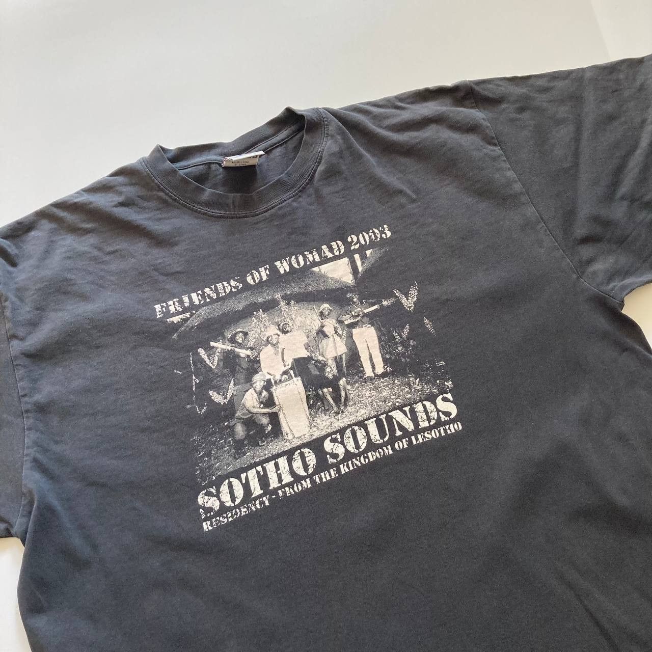 Rap Tees Vintage Sotho Sounds Friends Of Womad African Folk Rock Size US L / EU 52-54 / 3 - 2 Thumbnail