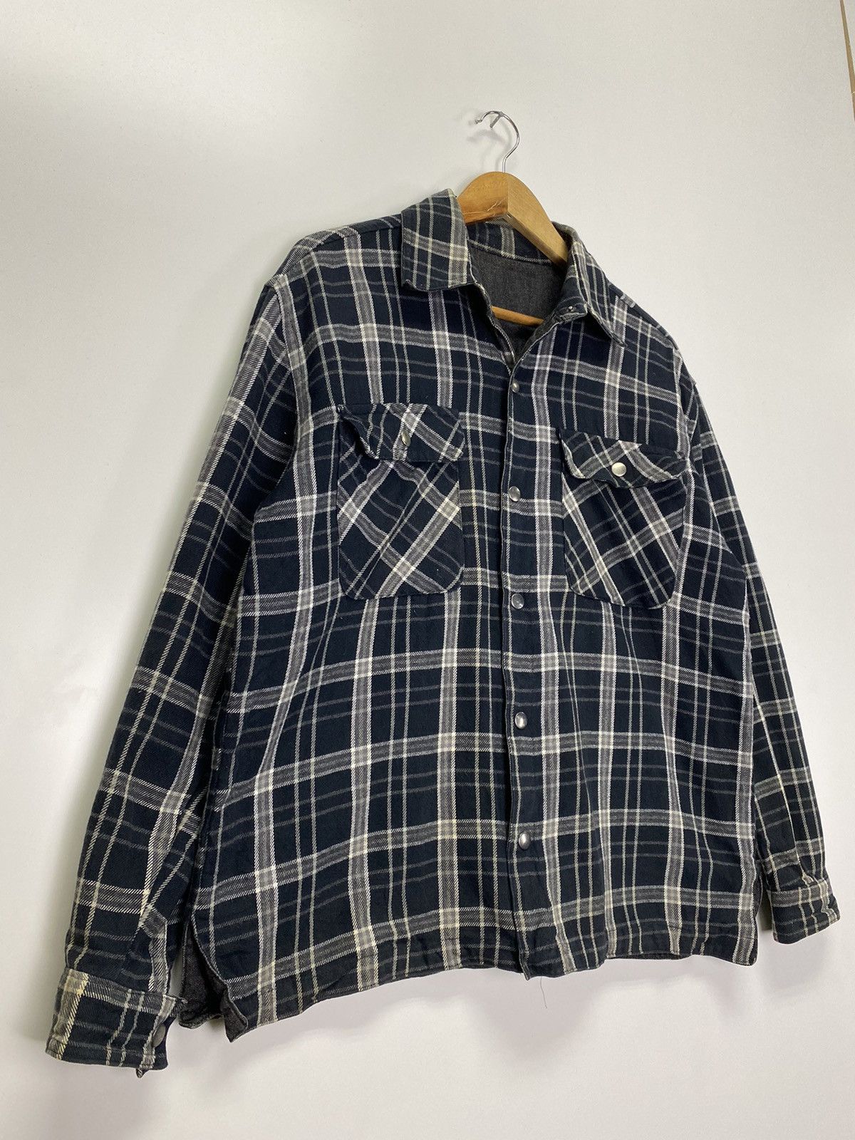 Flannel × Japanese Brand Vintage Reversible Flannel Jacket Size US L / EU 52-54 / 3 - 5 Thumbnail