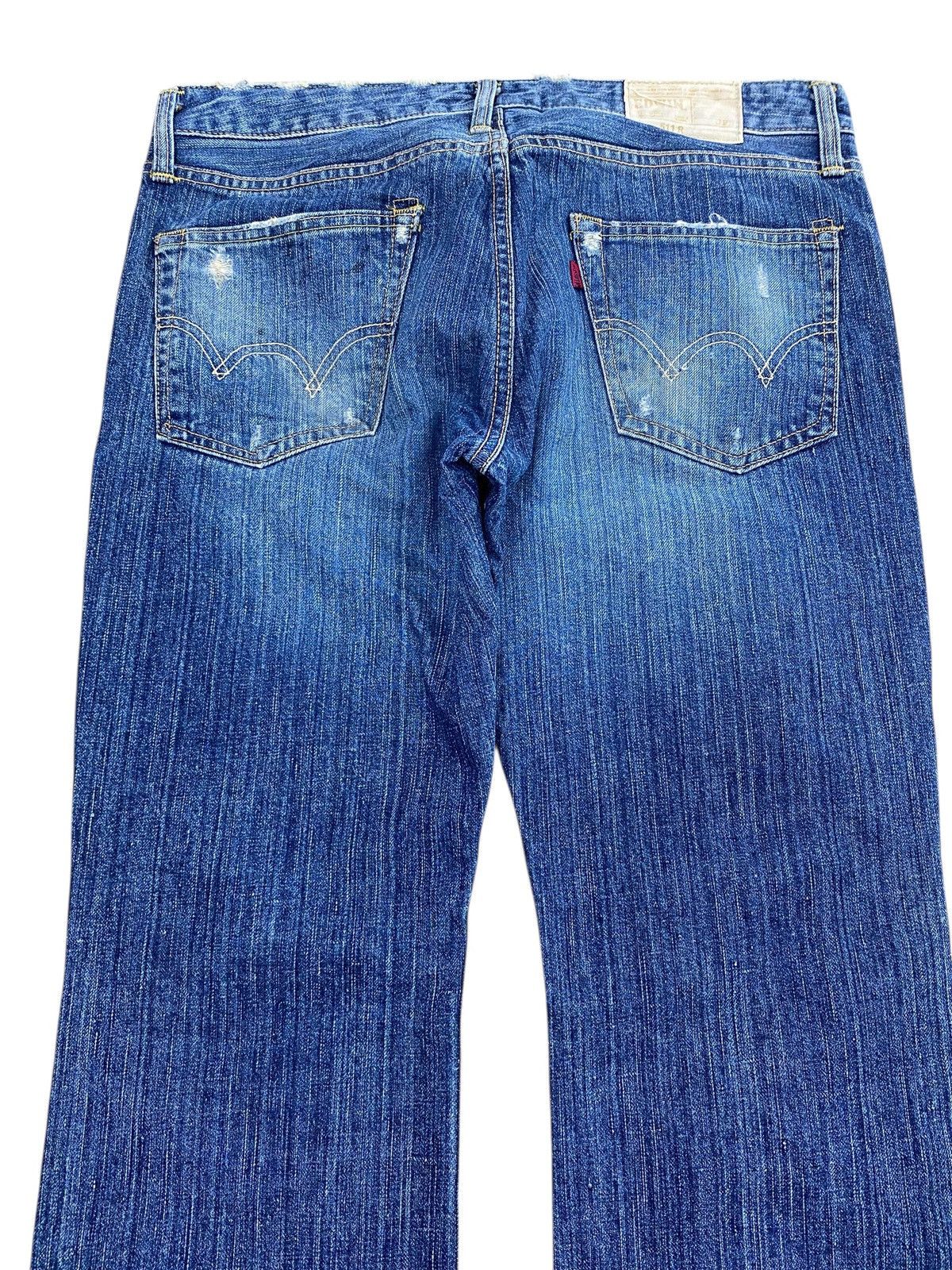 Edwin Edwin Acid Blue Wash Style Distressed Jeans Size US 33 - 4 Thumbnail