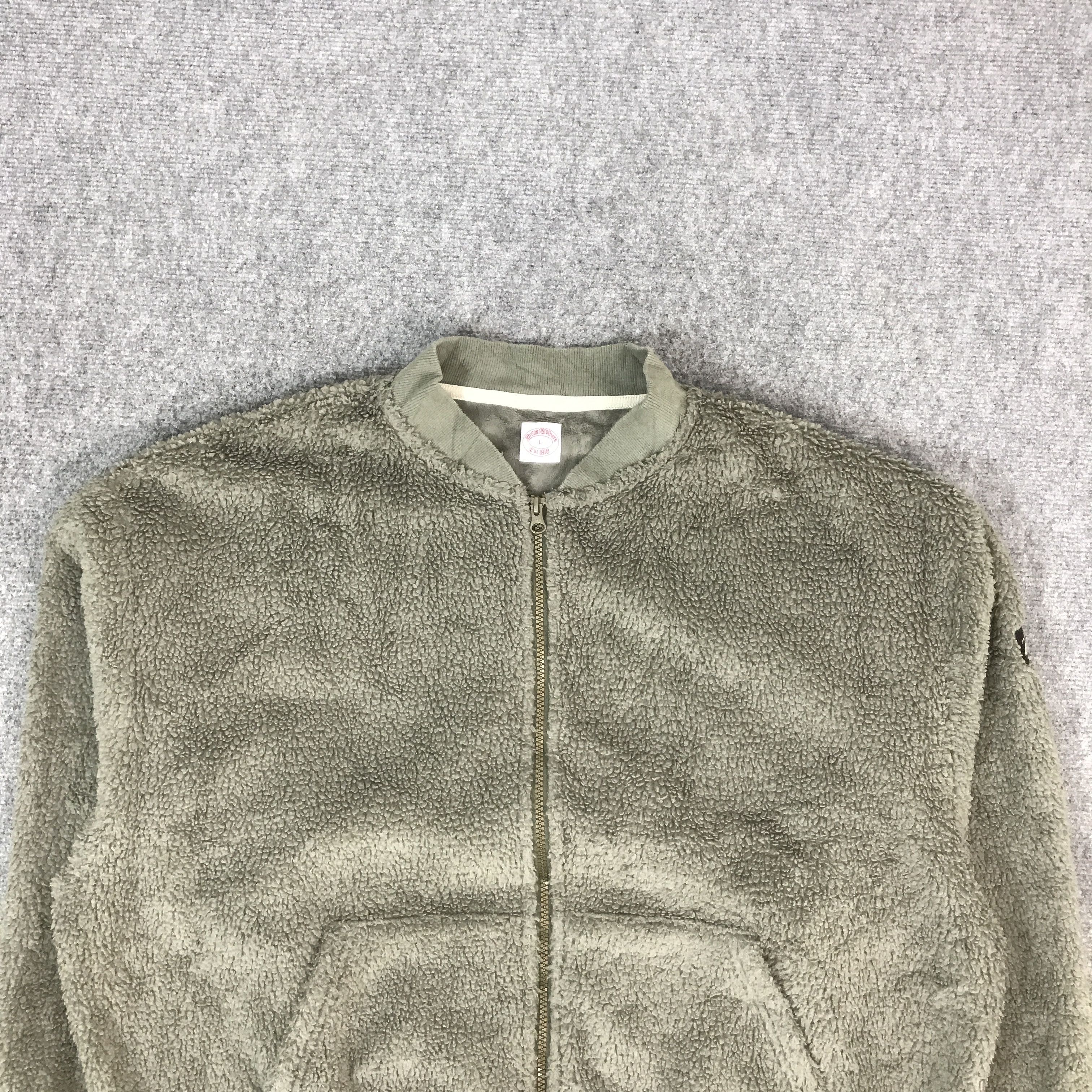 Brooks Brothers BROOKS BROTHERS JAPANESE BRAND SHERPA BOMBER JACKET Size US L / EU 52-54 / 3 - 3 Thumbnail