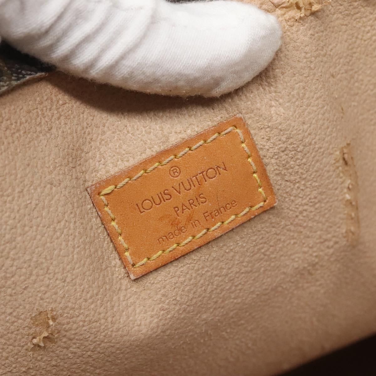 Louis Vuitton LOUIS VUITTON Monogram Sac Plat Hand Bag M51140 Size ONE SIZE - 9 Thumbnail