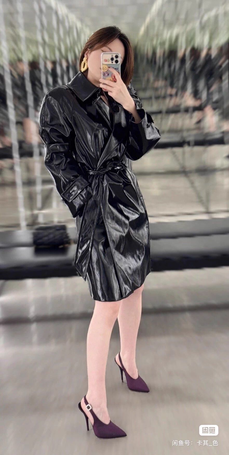 Saint Laurent Paris Saint Laurent New Gradient Purple Heels 36 Size US 5 / IT 35 - 3 Thumbnail