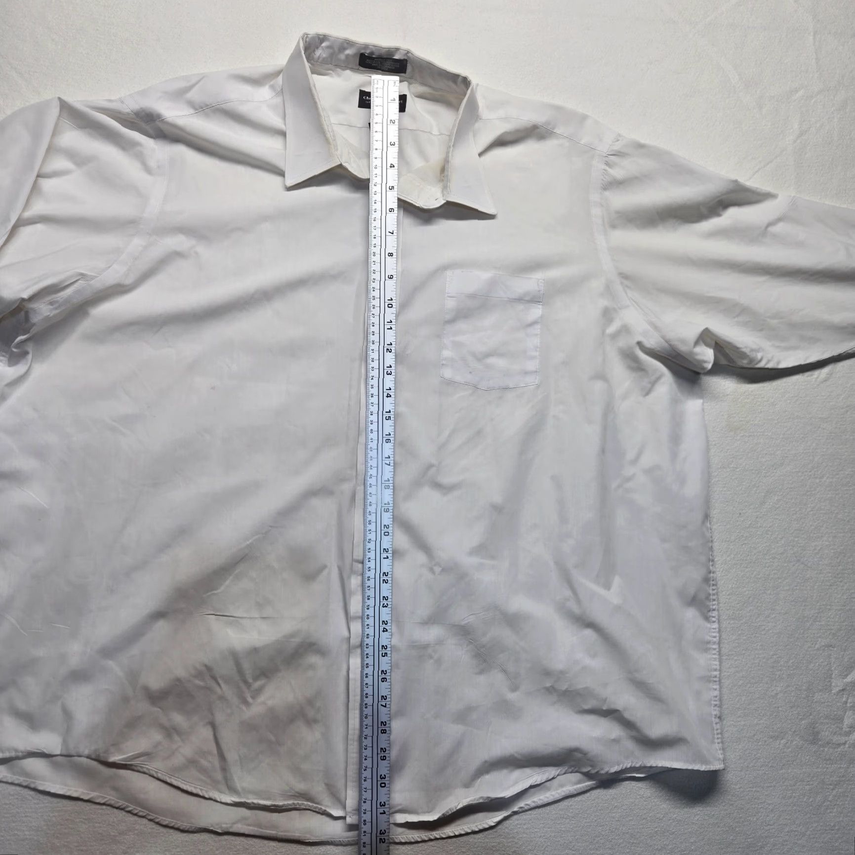 Vintage Christopher Hart Shirt Dress Shirt Men 20 White Long Sleeve Button-Down Oxford Solid 20 Size US XXL / EU 58 / 5 - 7 Thumbnail