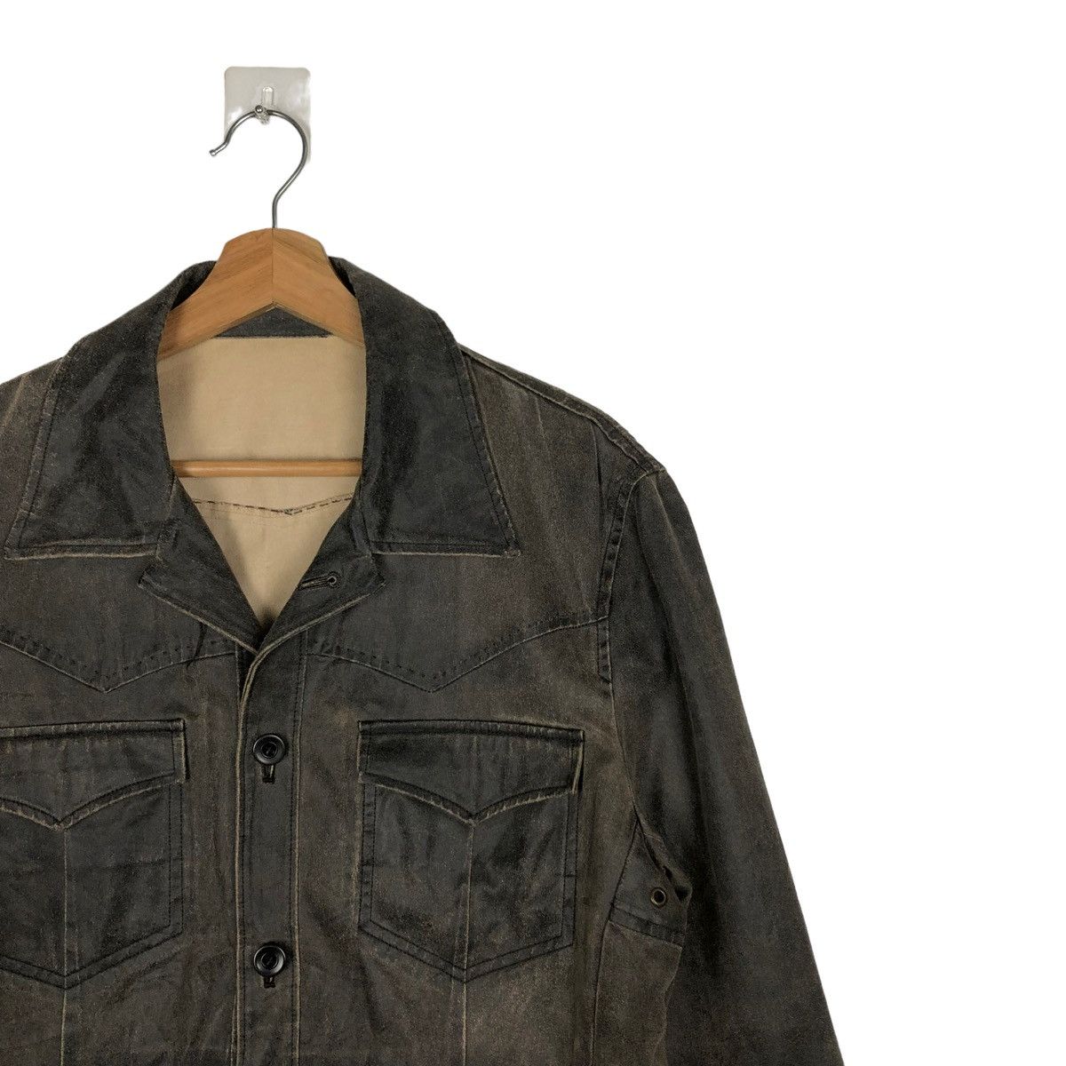 Comme Ca Ism 90’s Vintage Cropped Cargo Jacket Comme Ca Ism Multi Pocket Size US M / EU 48-50 / 2 - 3 Thumbnail