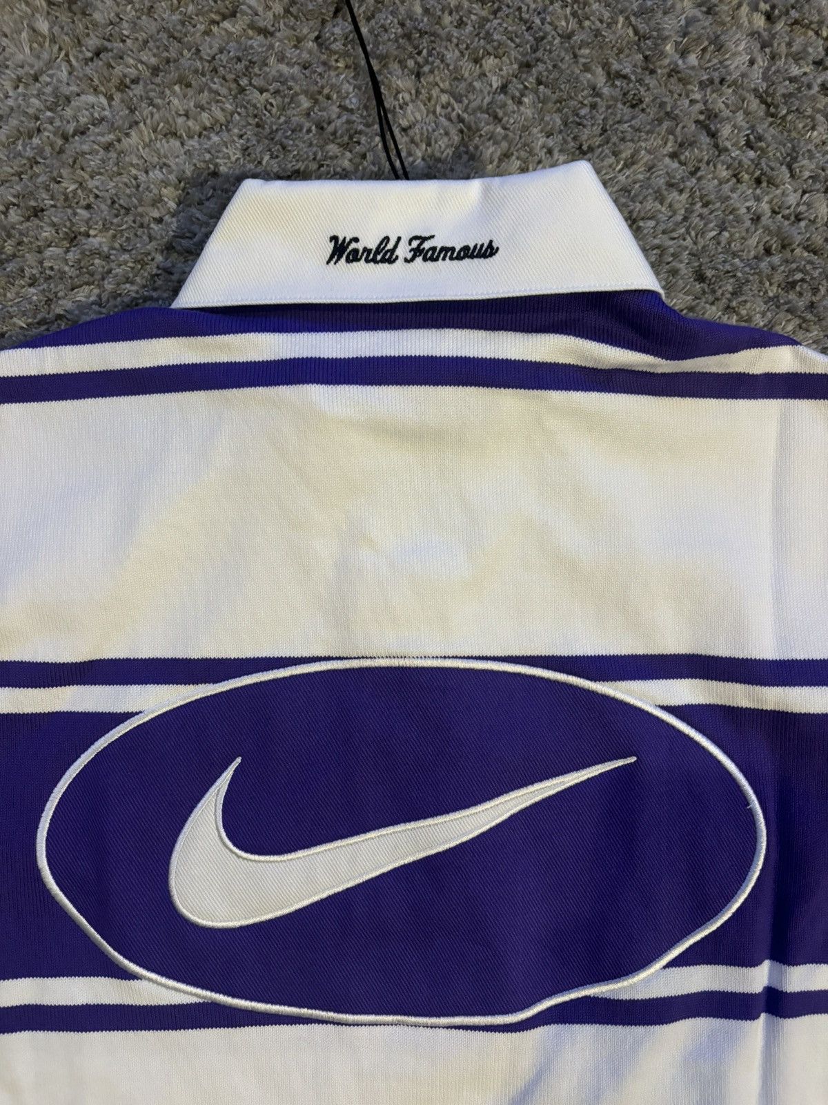 Nike × Supreme Supreme Nike Stripe Rugby Size US M / EU 48-50 / 2 - 3 Thumbnail
