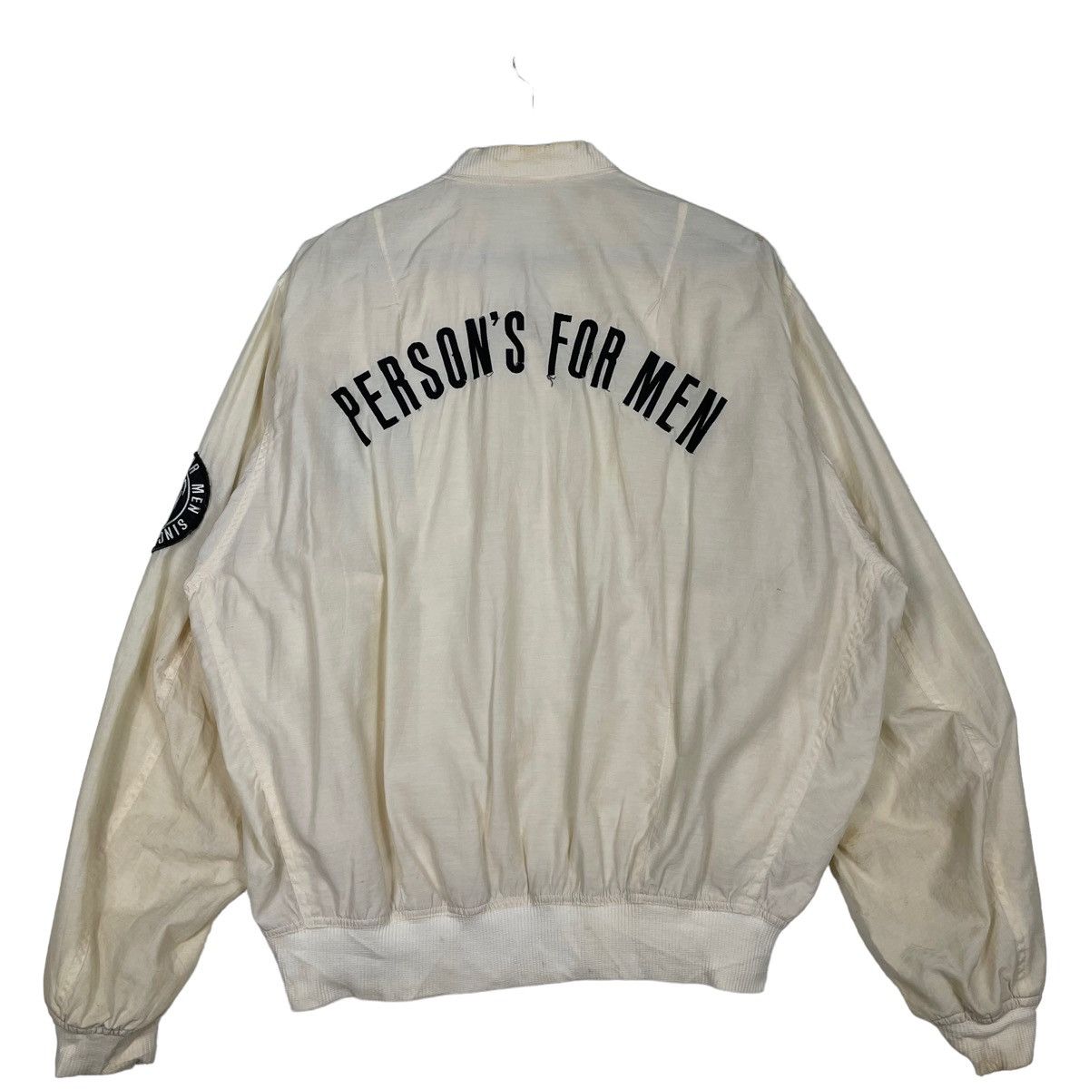 Japanese Brand × PERSON'S 💥PERSONS FOR MEN RIOT BOMBER FLIGHT JACKET Size US L / EU 52-54 / 3 - 8 Thumbnail