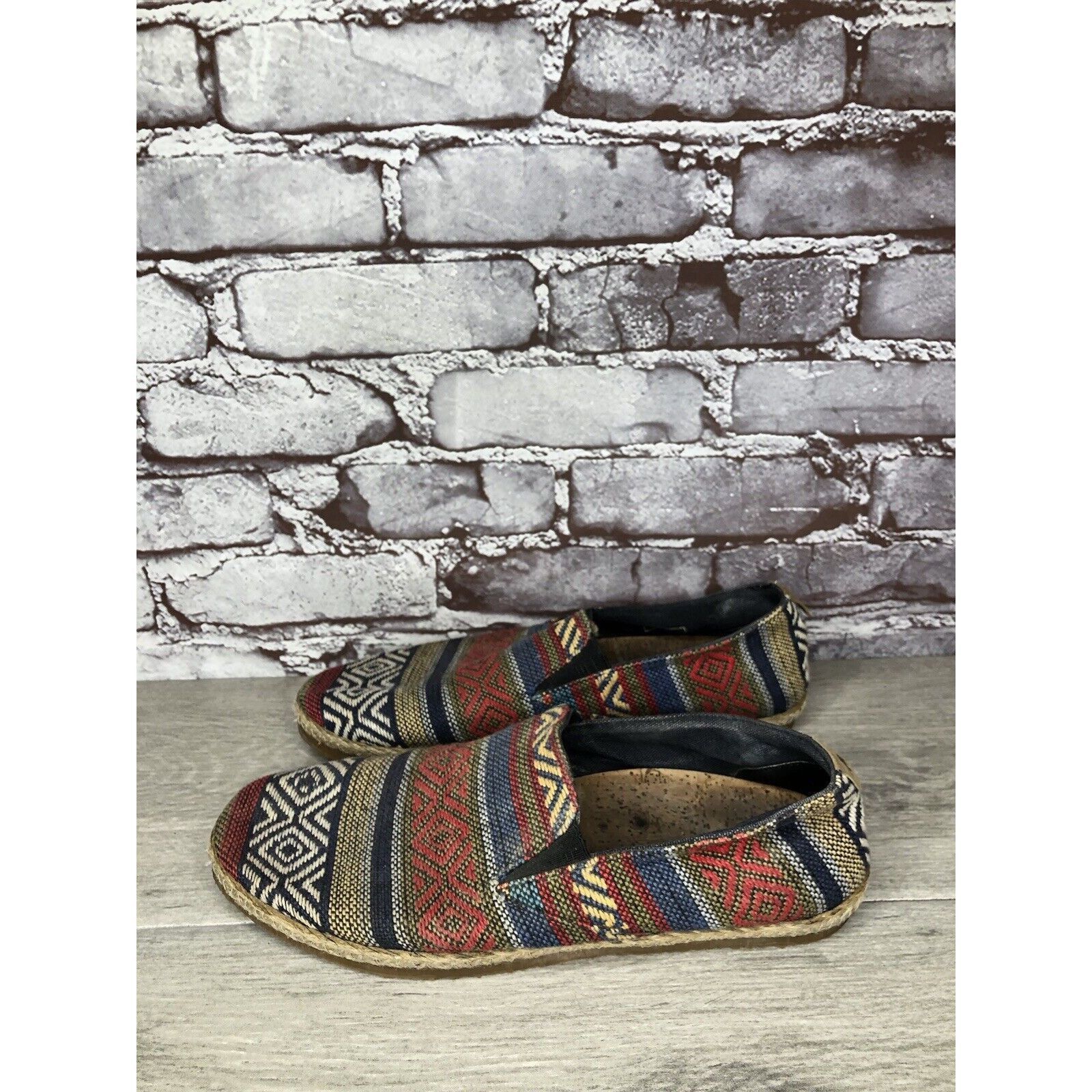 Other PATARA Chiang Mai Seeker MultiColor Fabric Slip On Loafers S Size US 8 / EU 41 - 18 Thumbnail