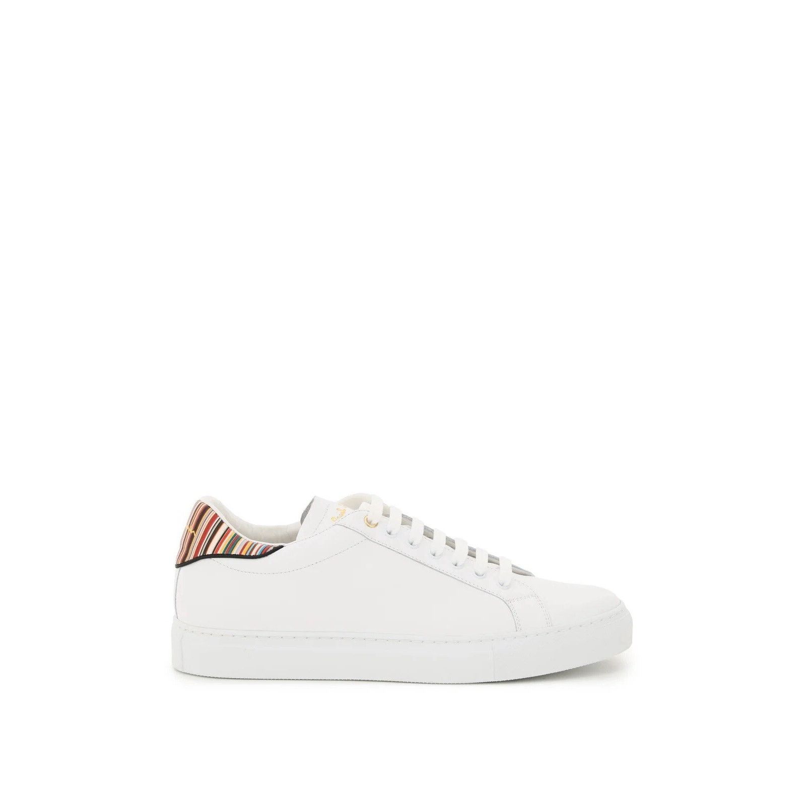 Paul Smith NWT $475 PAUL SMITH Leather MultiStripe Sneakers UK 7/US 8 Size US 7 / EU 40 - 2 Thumbnail
