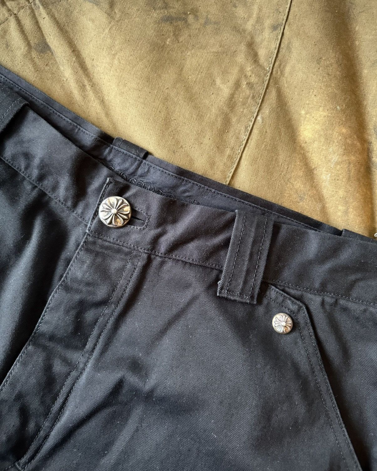 Chrome Hearts Chrome Hearts Double Knee Cross Patch Pants Size US 36 / EU 52 - 4 Thumbnail