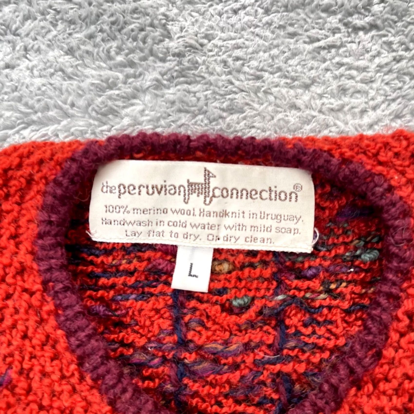 Vintage Peruvian Connection" is a prominent brand Size L / US 10 / IT 46 - 3 Thumbnail
