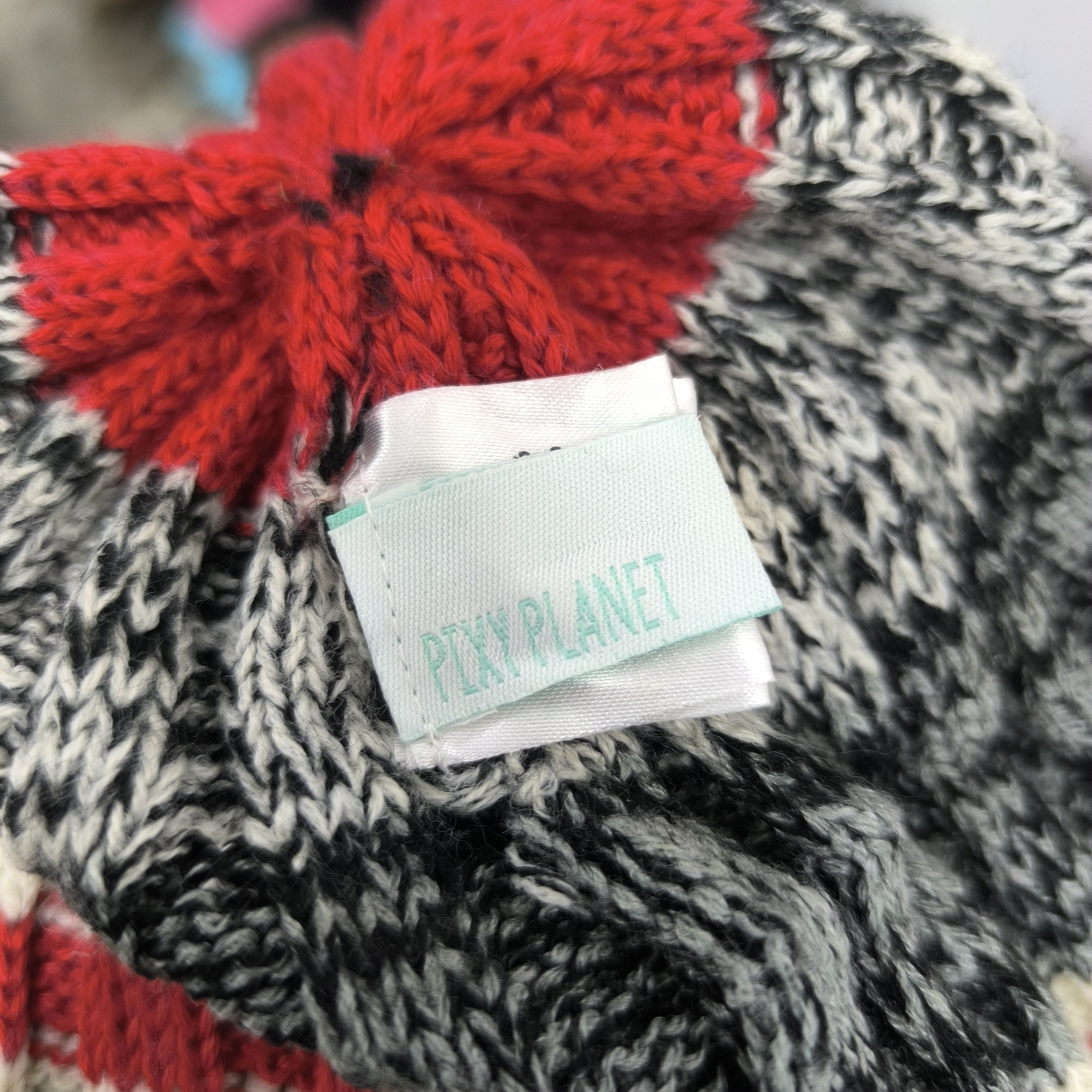 Japanese Brand ✨Japanese brand pixy planet patch stripes beanie hat Size ONE SIZE - 3 Thumbnail