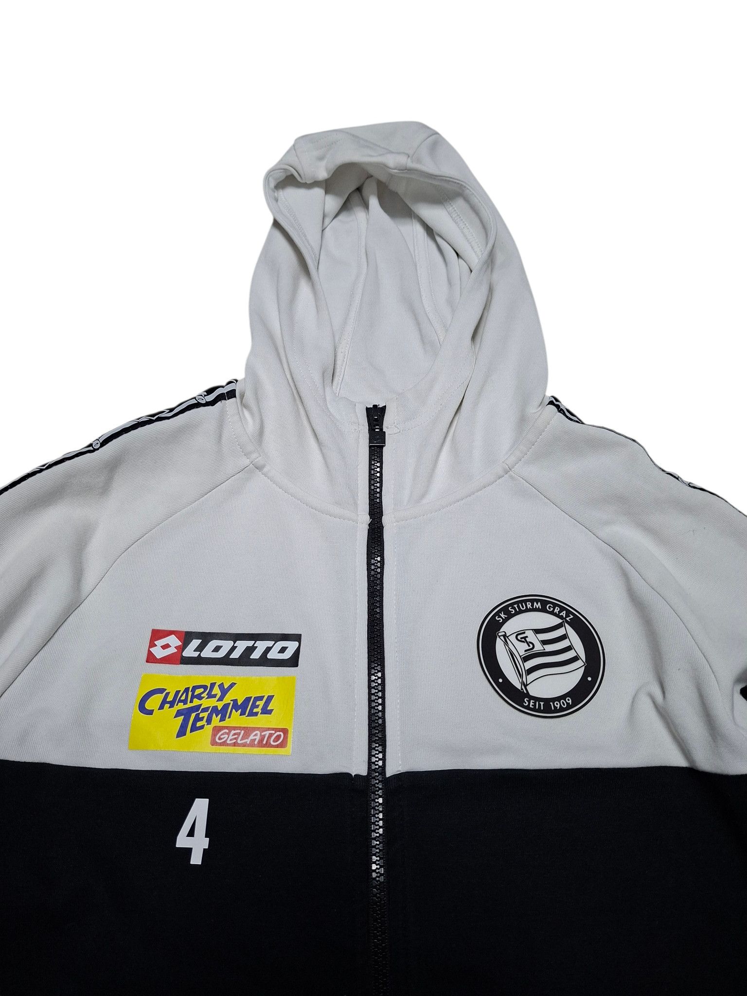 Lotto Sport STURM GRAZ AUSTRIA LOTTO VINTAGE SOCCER ZIP HOODIE Size US M / EU 48-50 / 2 - 2 Thumbnail