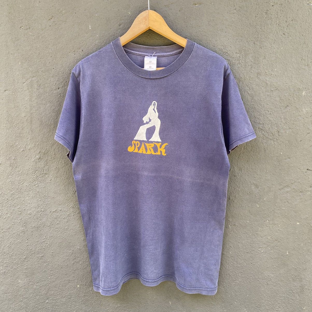 Girl Skateboards Thrashed Faded Vintage Y2K Spark Skateboard ERD GRUNGE TEE Size US M / EU 48-50 / 2 - 1 Thumbnail