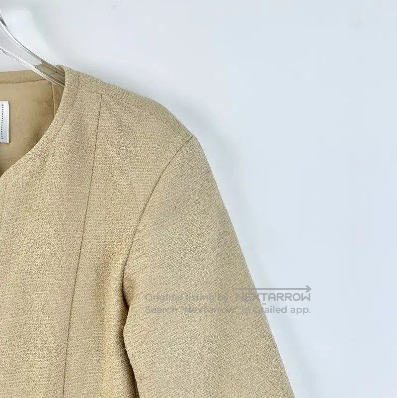 Chanel Chanel Beige Women's Jacket Size XXS . Size XXS / US 00 / IT 34 - 3 Thumbnail