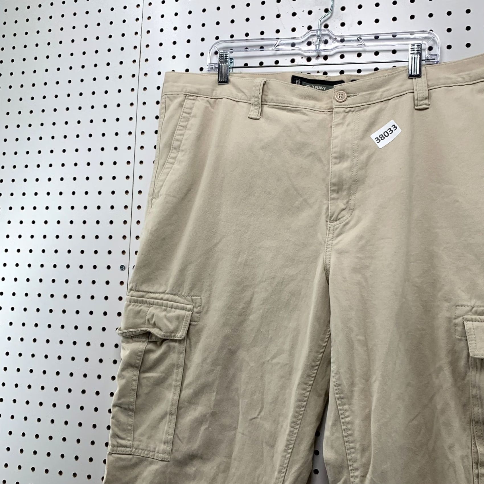 Old Navy VINTAGE Old Navy Cargo Pants Mens 42x32 Beige Loose Utility Pocket Skateboard Pants Mens Beige Cargo Pants Size US 42 / EU 58 - 4 Thumbnail