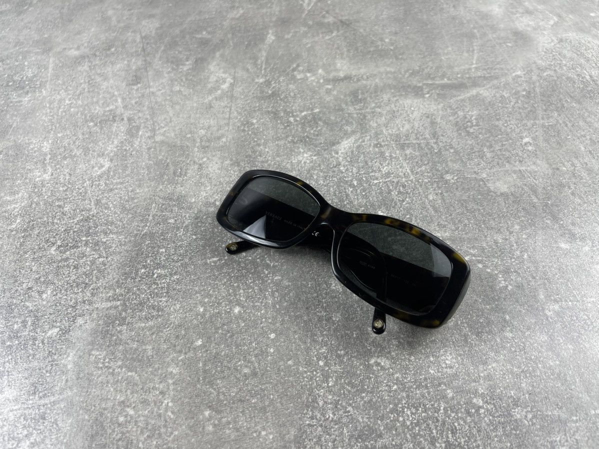Versace Vintage Versace Sunglasses Unisex Tortoise Brown Y2K Size ONE SIZE - 7 Thumbnail