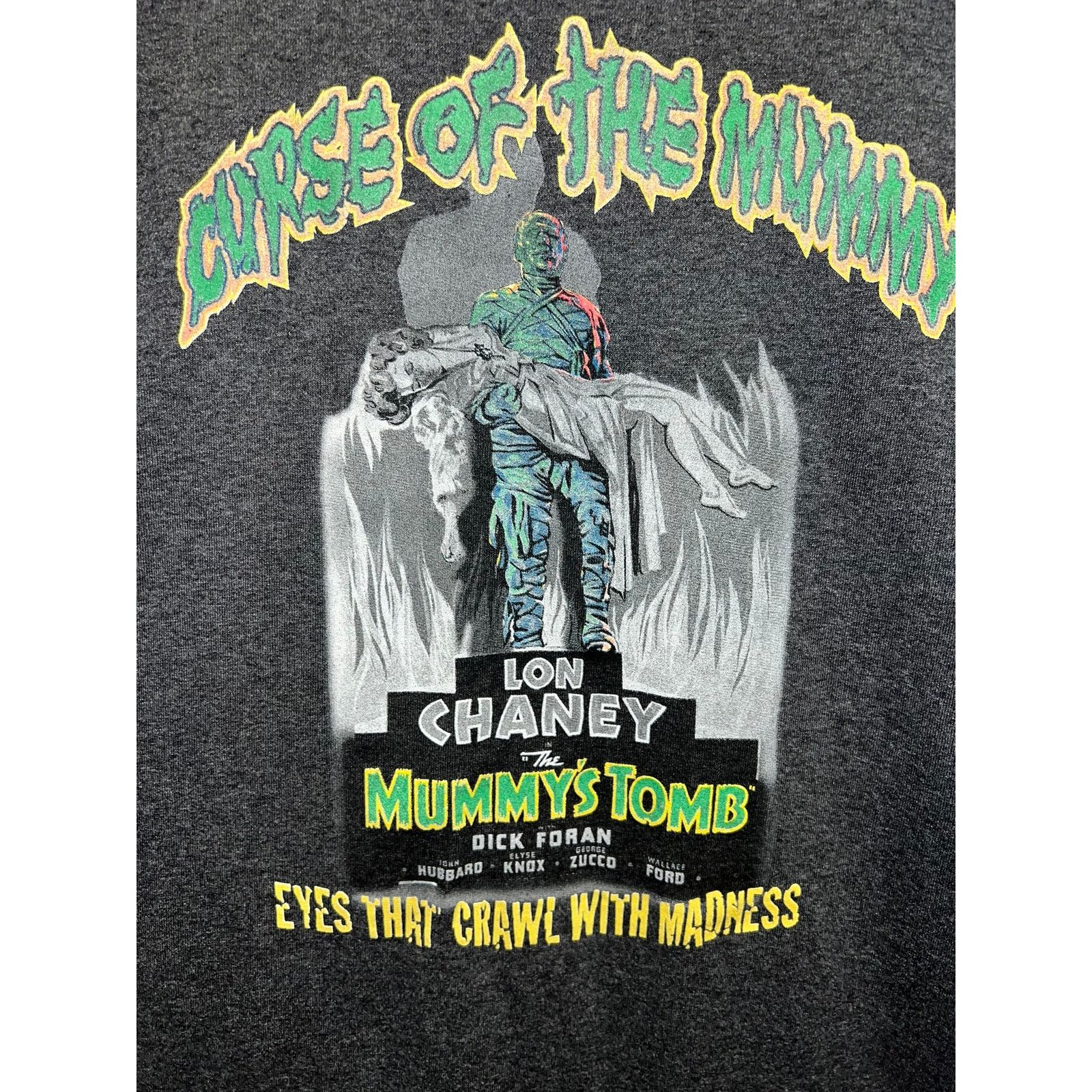 Vintage Vintage The Mummy's Tomb Shirt Curse Movie Ringer Tee 2XL Size US XXL / EU 58 / 5 - 2 Thumbnail