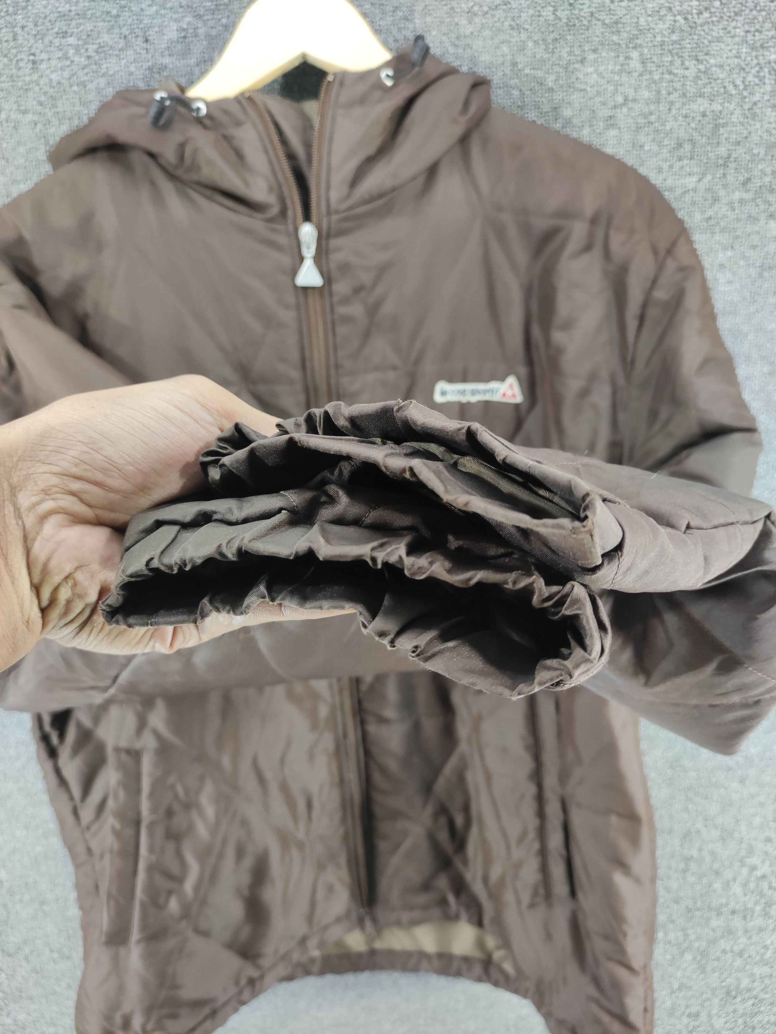 Le Coq Sportif Vintage Le Coq Sportif Quilted Hoodie Jacket Zipper Size US XL / EU 56 / 4 - 4 Thumbnail