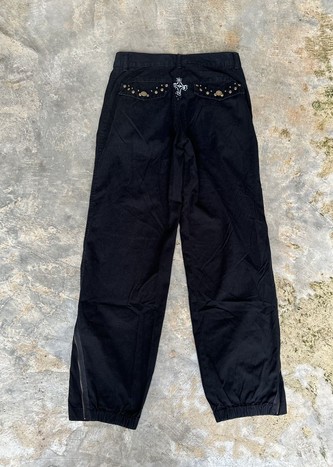 Hysteric Glamour Y2k Mirame Studded Ifsixwasnine Lgb Punk Style Pants Size US 29 - 3 Thumbnail