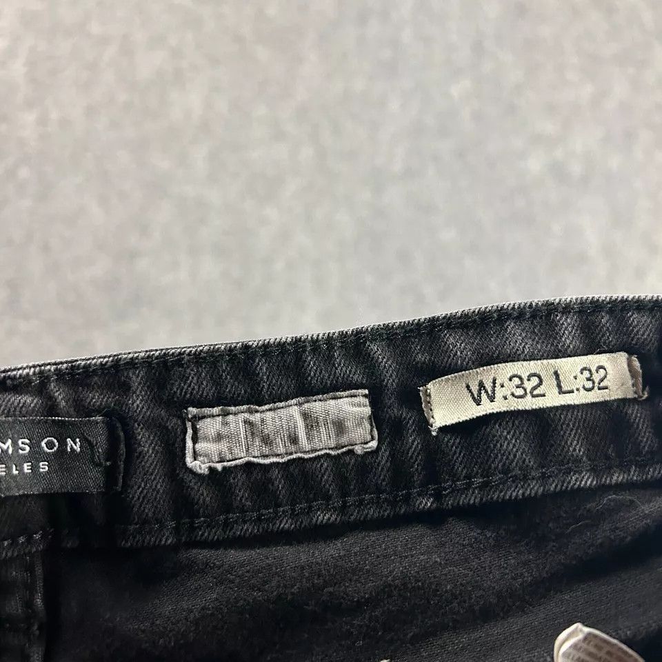 Other Ron Tomson Jeans Mens 32x32 Denim Charcoal Wash Skinny Leg Size US 32 / EU 48 - 6 Thumbnail
