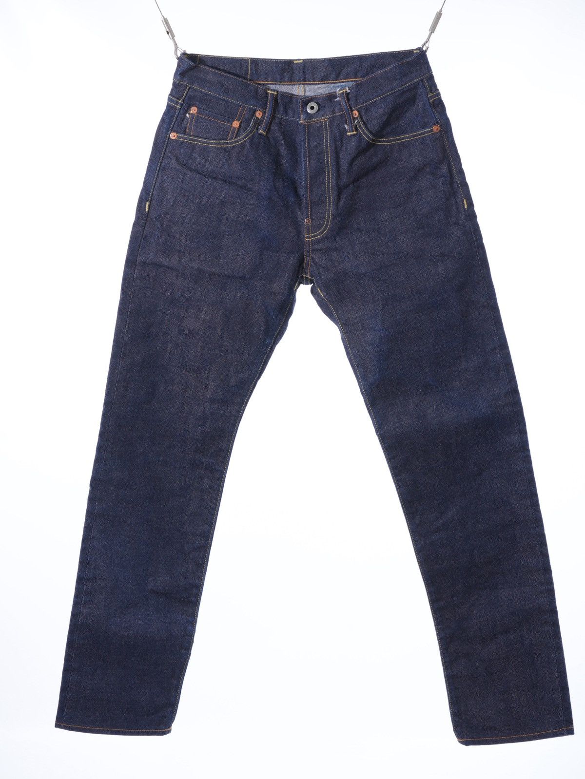 Japanese Brand Red Tornado Bronson Mfg. Blue Selvedge Denim Jeans sz 31 Size US 31 - 6 Thumbnail
