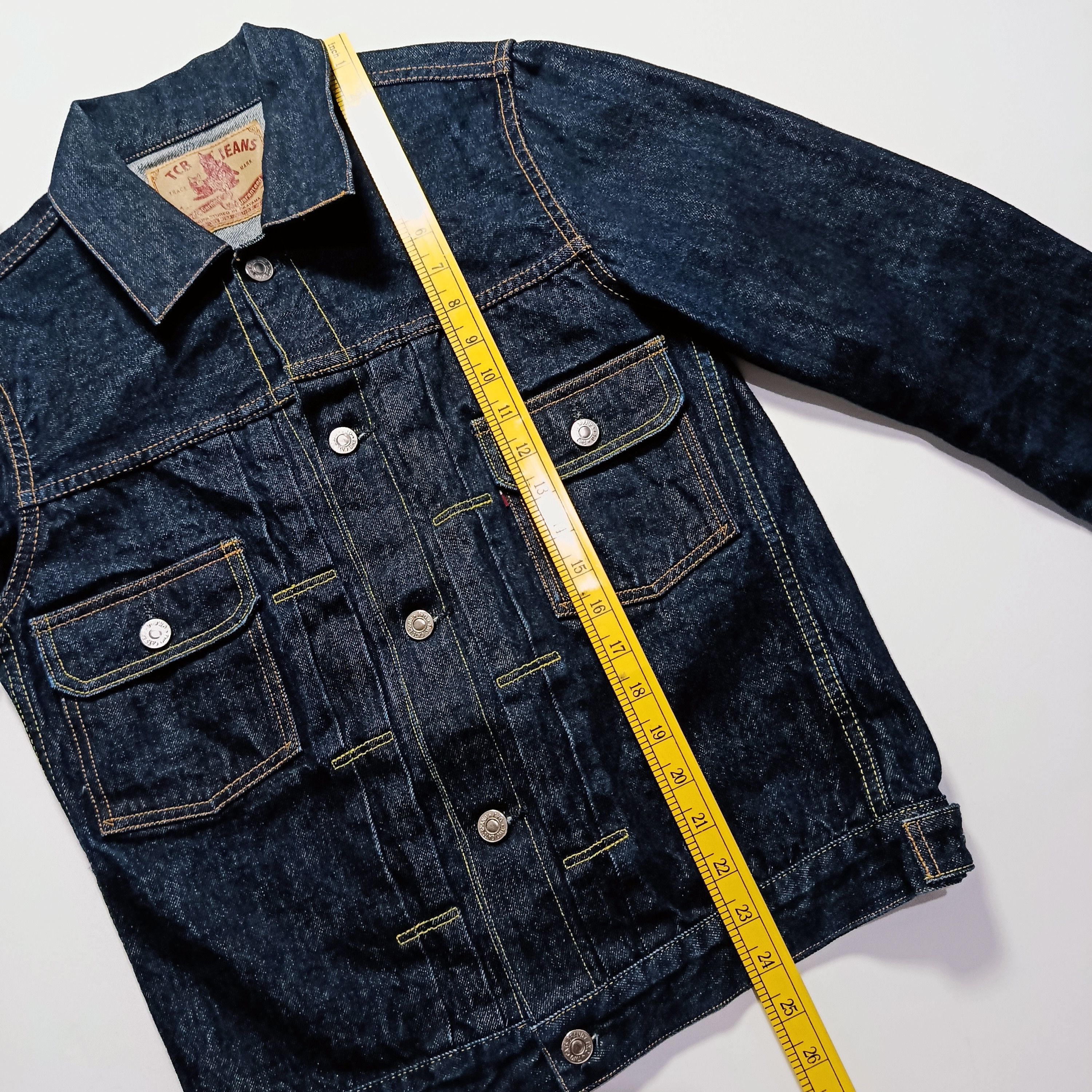 TCB Jeans TCB Jeans Type II Selvedge Denim Jacket Japan Size US S / EU 44-46 / 1 - 13 Thumbnail