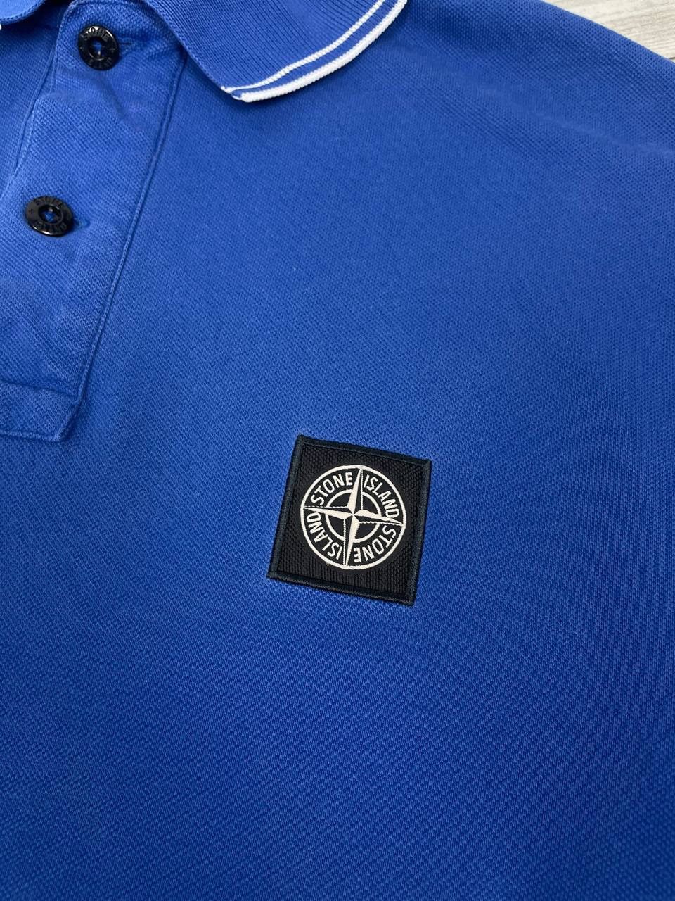 Stone Island Stone Island Polo Shirt Long Sleeve Patch Program Size US L / EU 52-54 / 3 - 6 Thumbnail