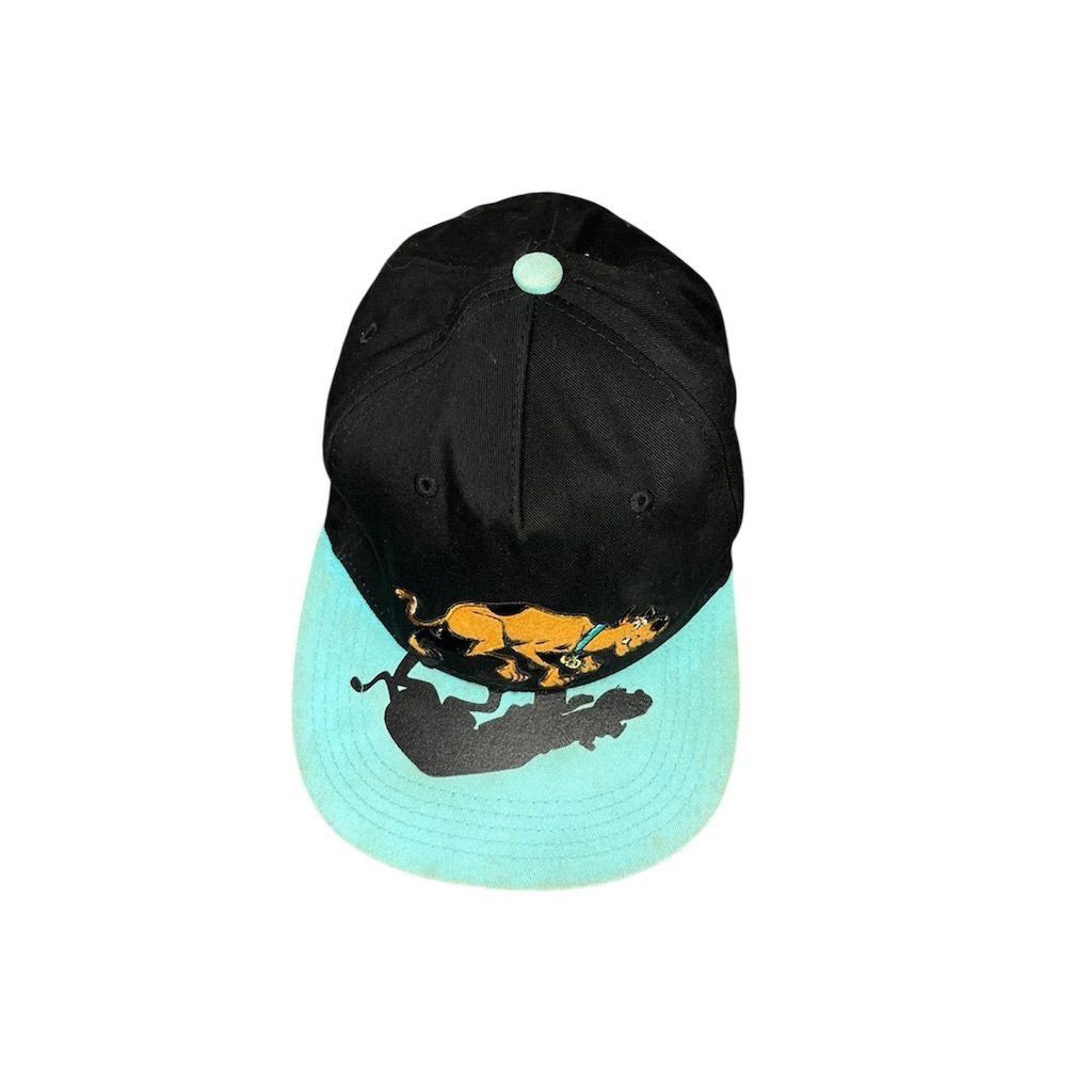 Cartoon Network Y2K Flatbill Scooby-Doo Black and Teal Cap Size ONE SIZE - 3 Thumbnail