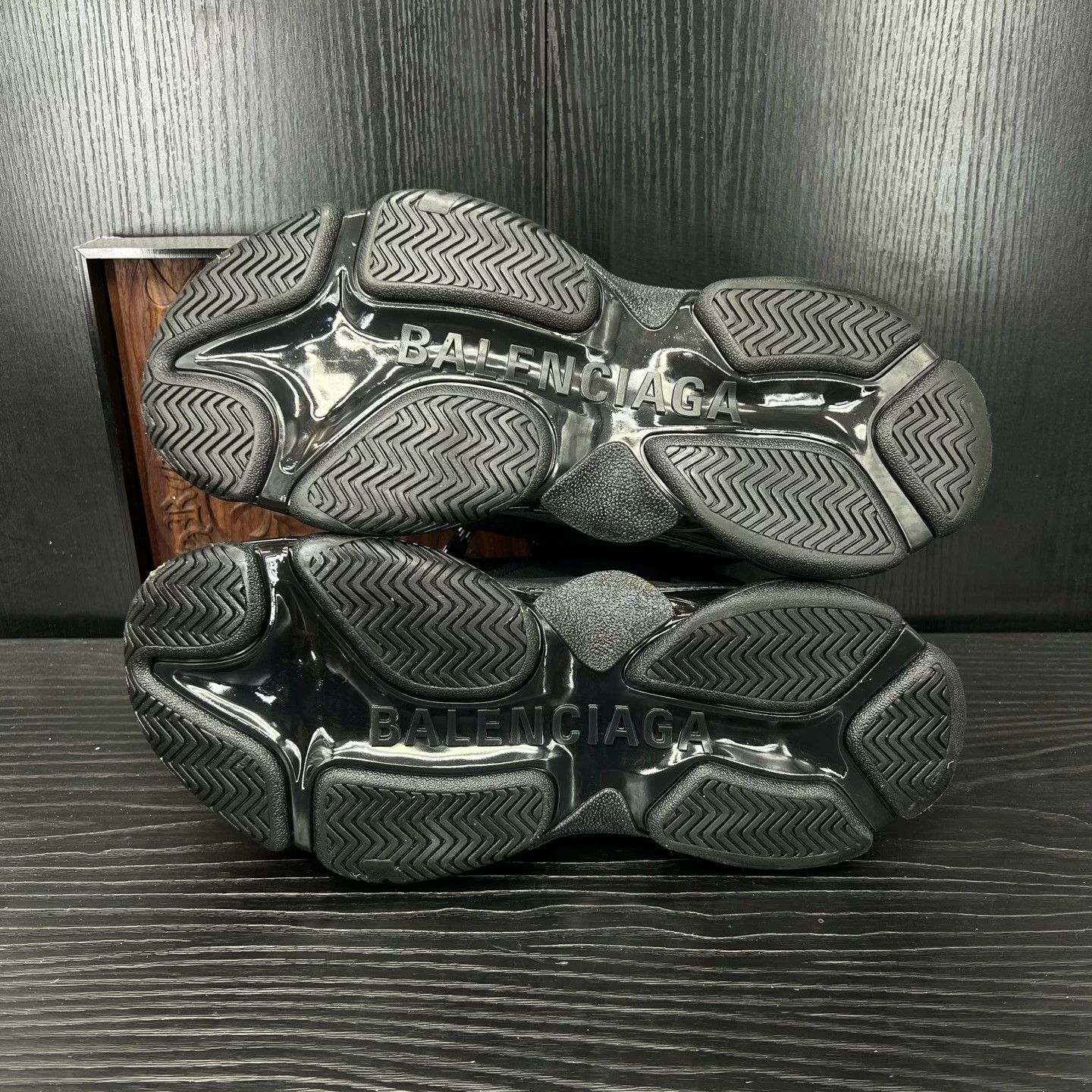 Balenciaga Balenciaga Triples Black 42 Mint Insole Replaced Size US 9 / EU 42 - 8 Thumbnail