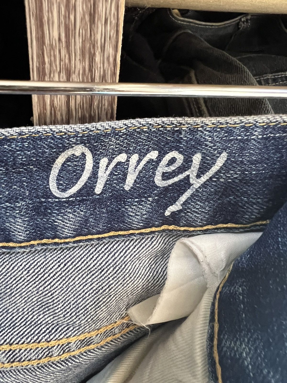 Japanese Brand 🔥Rare Blue Orrey Distressed Denim Size US 32 / EU 48 - 16 Thumbnail