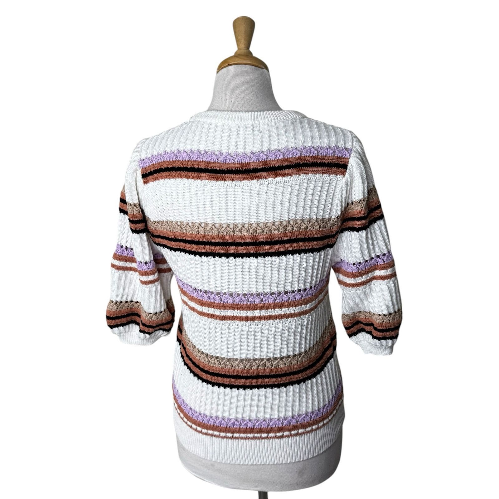 Other SUNCOO Panaco Terracotta Short Sleeve Sweater Size T2 Size M / US 6-8 / IT 42-44 - 5 Thumbnail