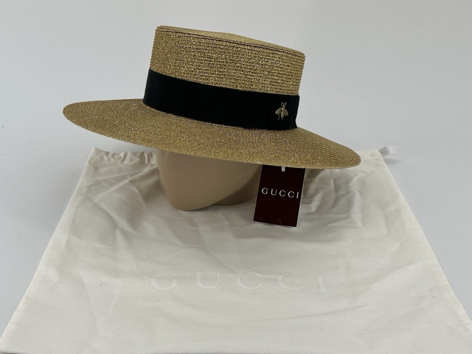Gucci New Gucci Hat Size-S-56cm Woman's Size ONE SIZE - 2 Thumbnail