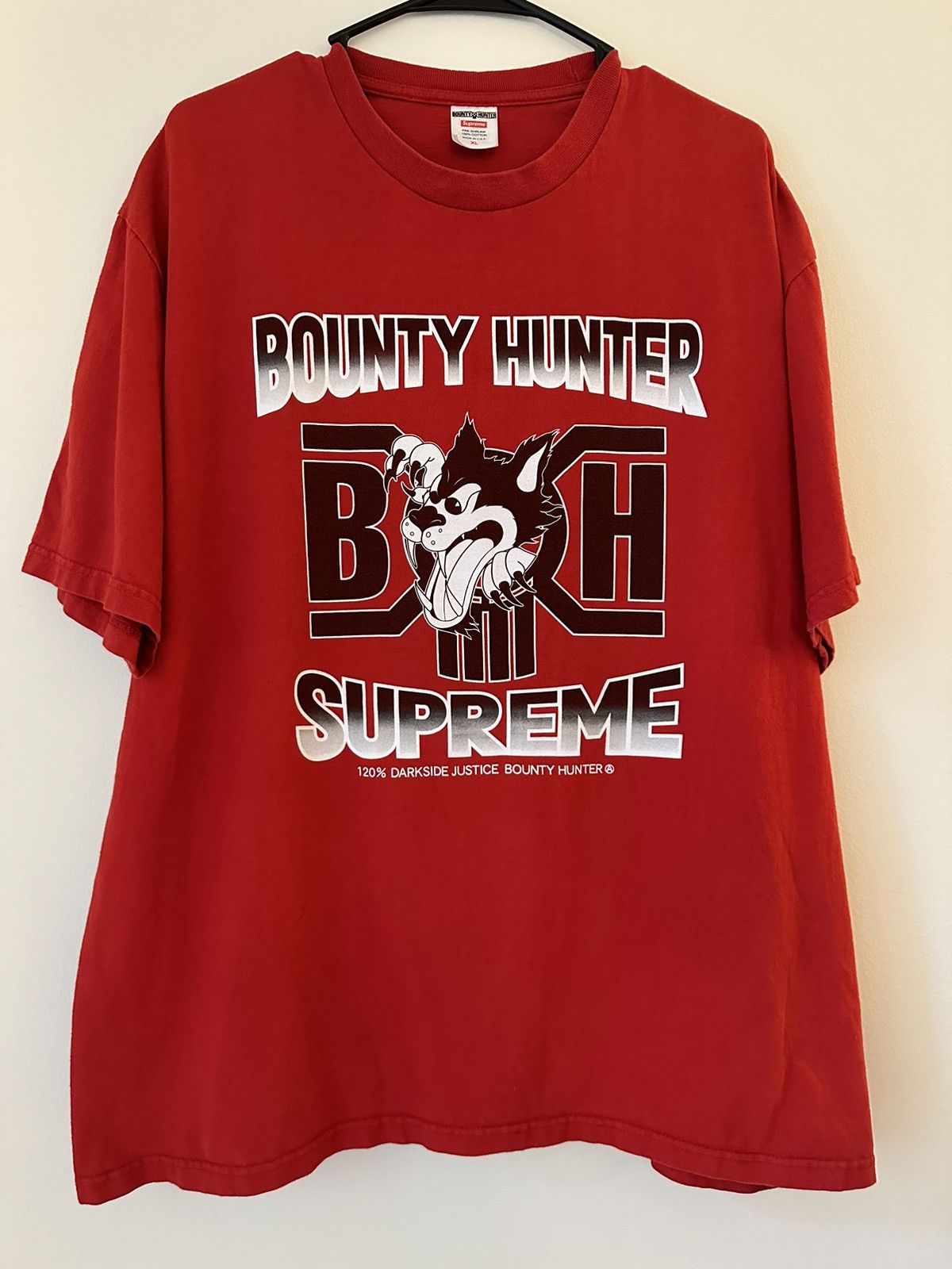 Supreme Supreme Bounty Hunter Wolf Tee Size US XL / EU 56 / 4 - 1 Thumbnail