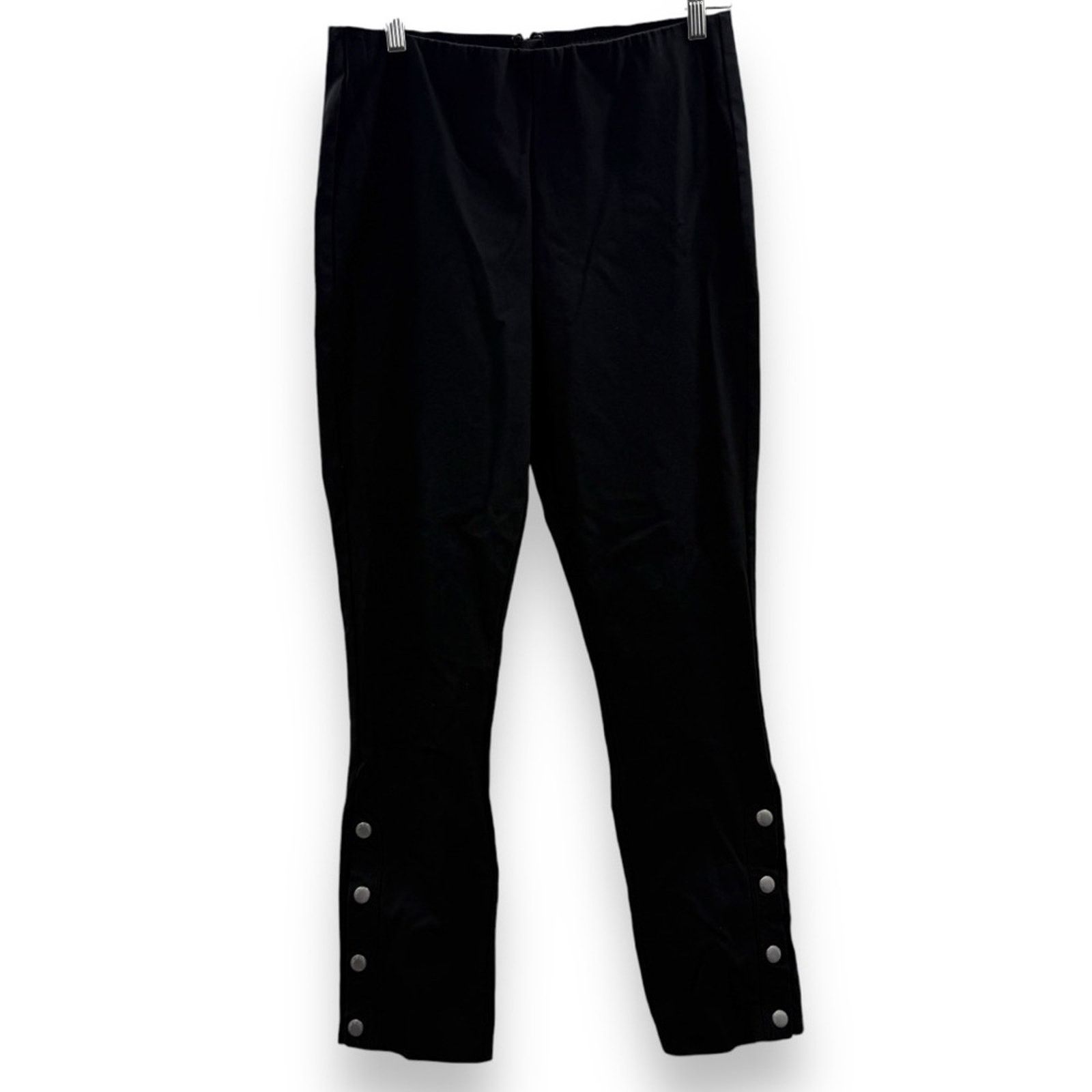 Rag & Bone Rag & Bone Simone Snap High Rise Black Pants Sz 10 Size 32" / US 10 / IT 46 - 3 Thumbnail