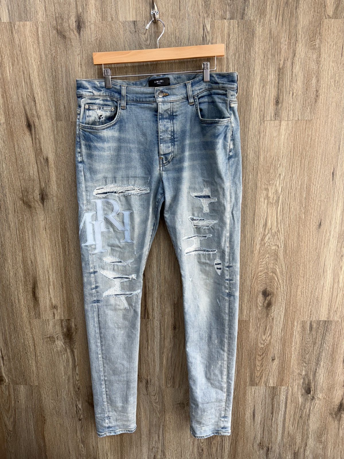 Amiri Amiri Staggered Denim Jeans Size US 36 / EU 52 - 1 Thumbnail