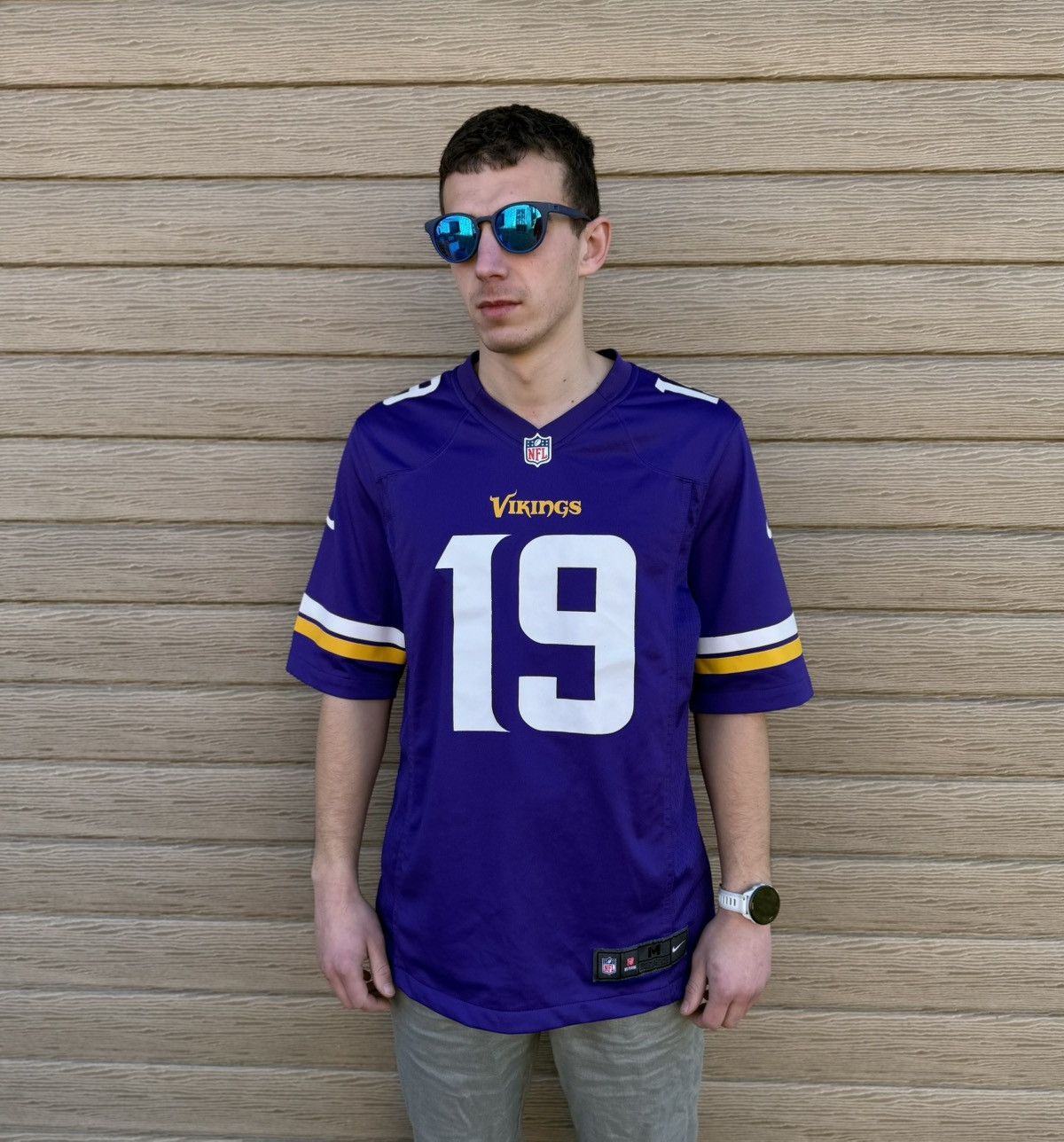 Nike Nike Adam Thielen Vikings 19 NFL Game Jersey SKOL On Field M Size US M / EU 48-50 / 2 - 2 Thumbnail