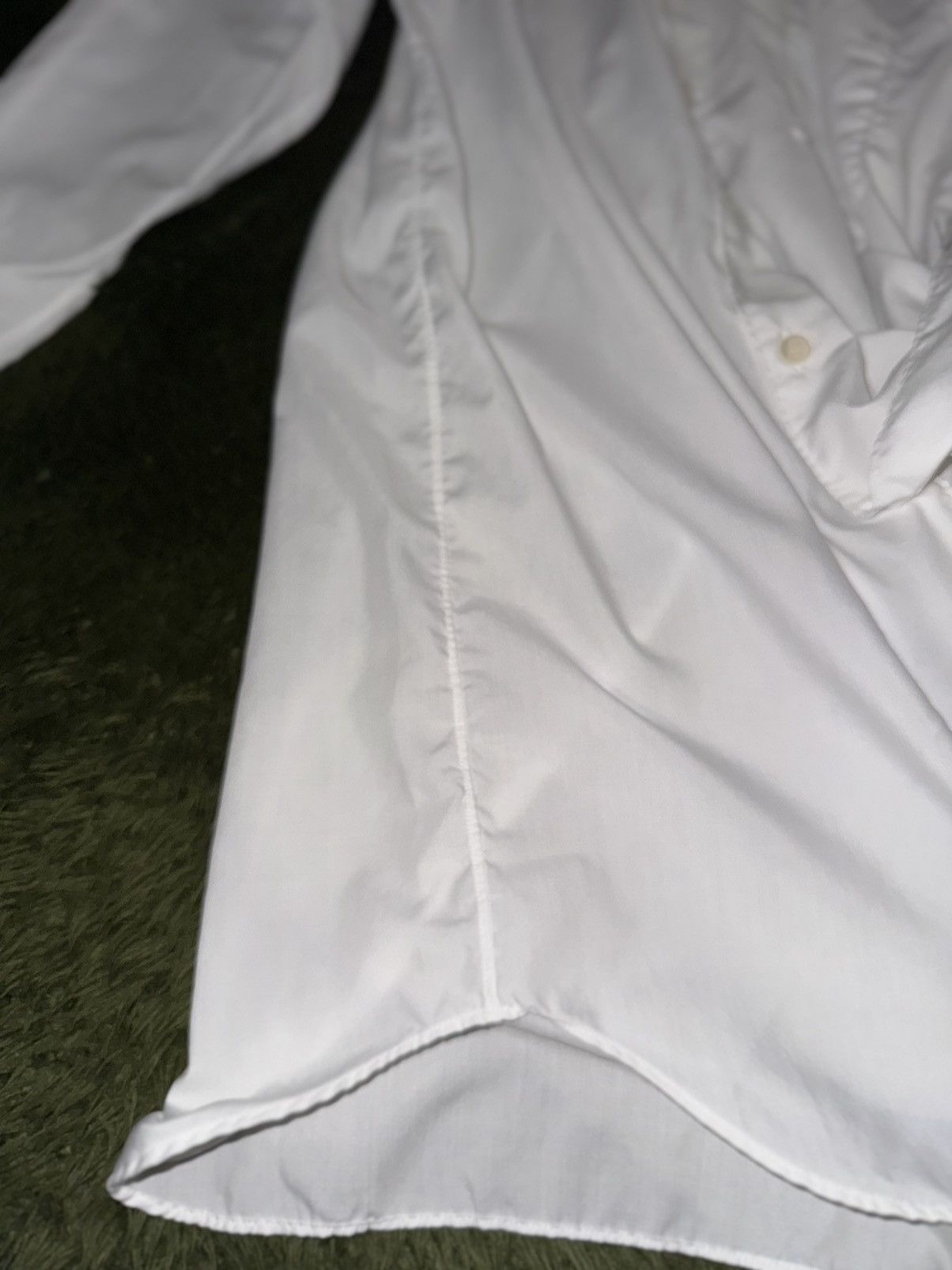 Comme des Garcons Black [XS] Comme des Garçons BLACK 22SS Polyester Long Shirt Size US XS / EU 42 / 0 - 8 Thumbnail