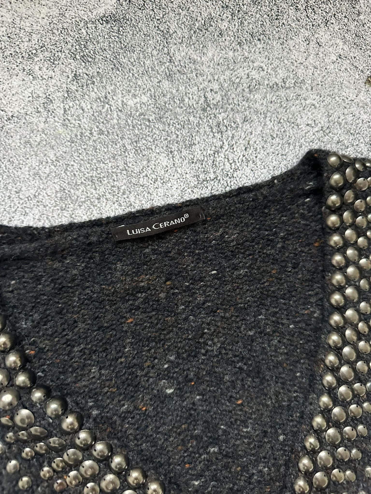 Luisa Cerano Luisa Cerano Cashmere Archive Sweater V-neck Size M / US 6-8 / IT 42-44 - 6 Thumbnail