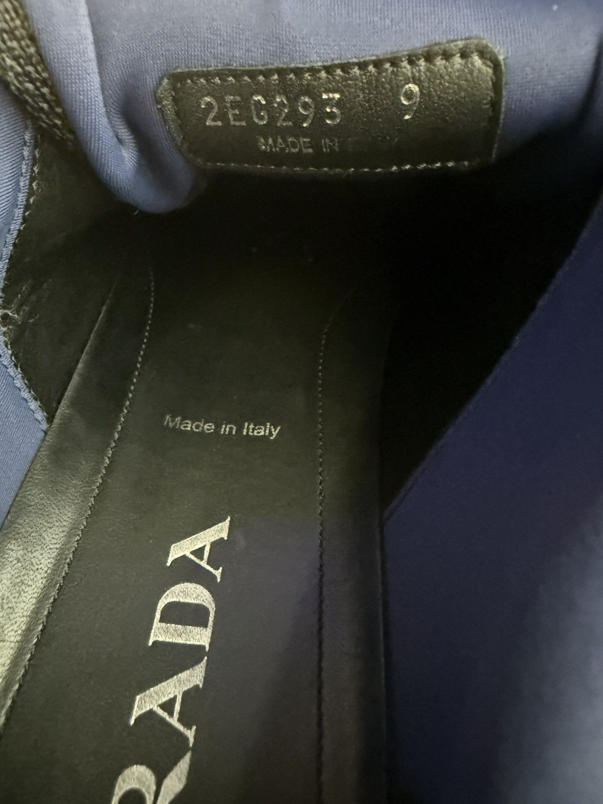 Prada Prada Cloudbust Thunder Black Iridescent Sneakers Size US 10 / EU 43 - 6 Thumbnail