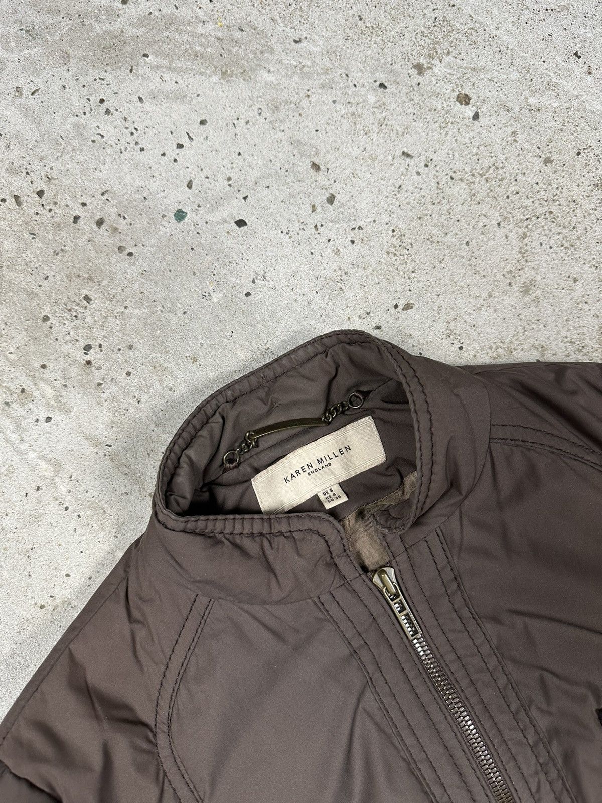 If Six Was Nine Vintage Y2K Brown Utility Japanese Style Bomber Jacket Size US S / EU 44-46 / 1 - 8 Thumbnail