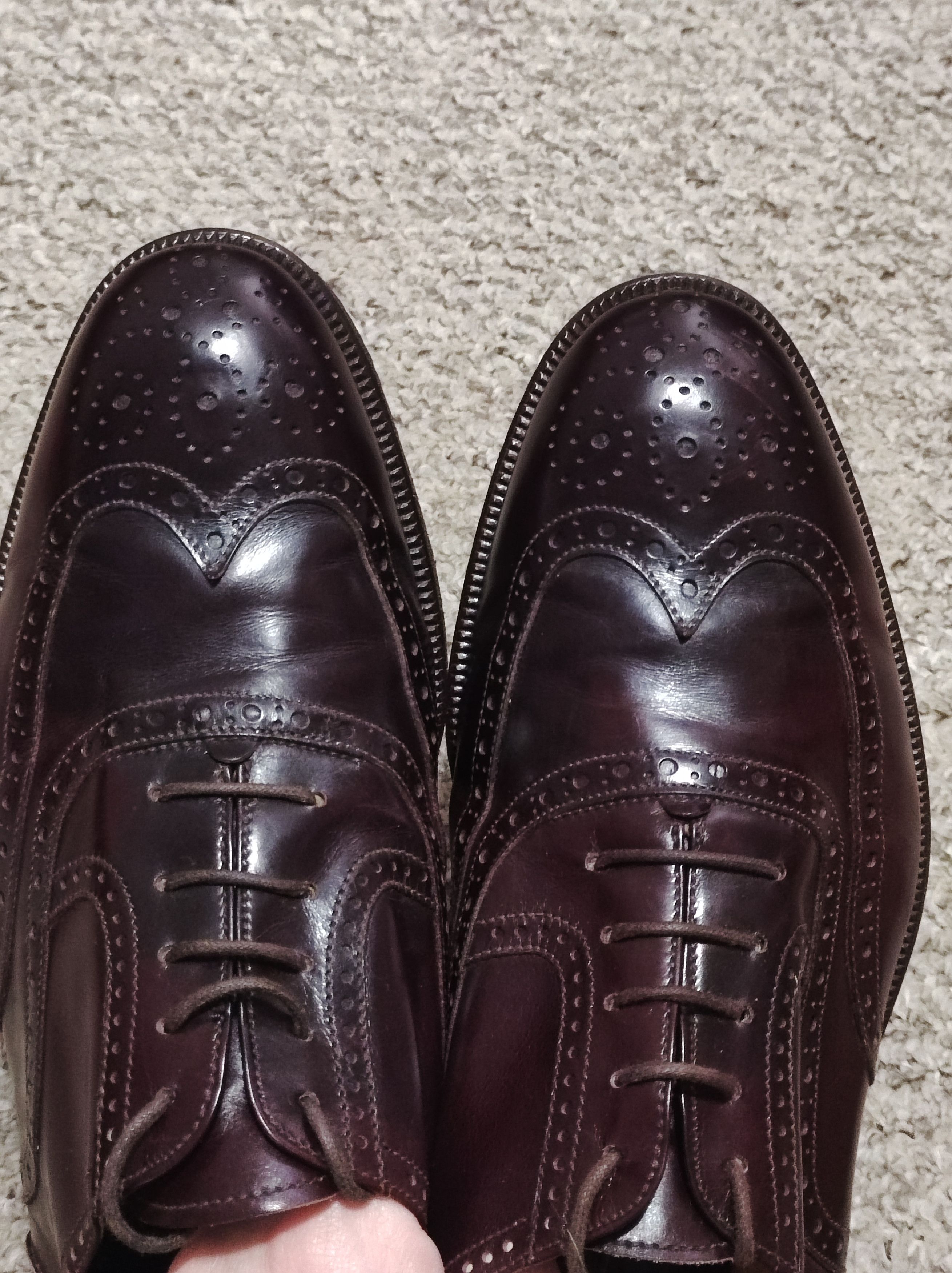 Bruno Magli × Handmade × Vintage Bruno Magli handmade brogues us11 Size US 11 / EU 44 - 2 Thumbnail