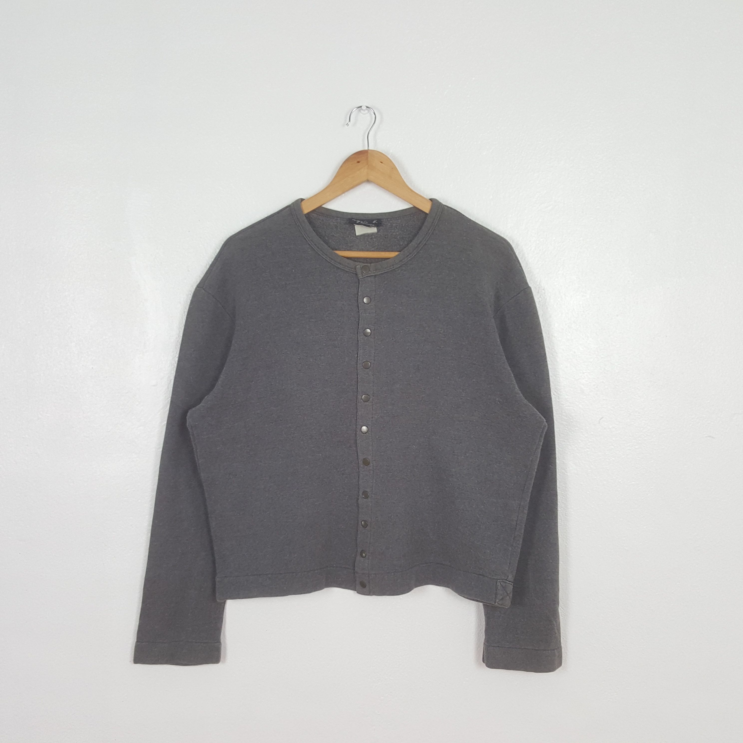 agnes b. Vintage Agnes b. Paris Crop Sweatshirt C304N3 Size L / US 10 / IT 46 - 1 Thumbnail