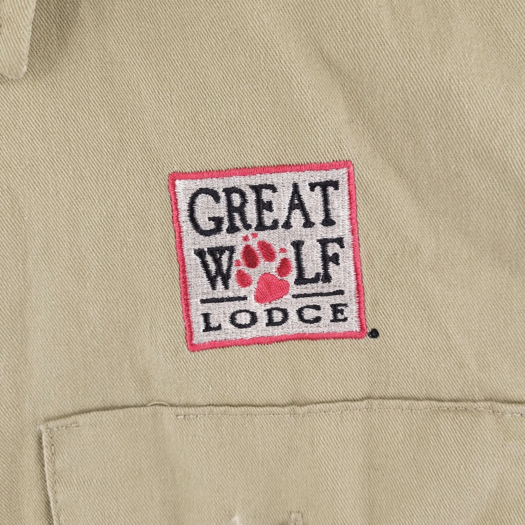 Dickies Dickies Shirt Mens XL Button-Up Short Sleeve Brown Solid Work Baggy Fit Great Wolf Lodge Size US XL / EU 56 / 4 - 2 Thumbnail