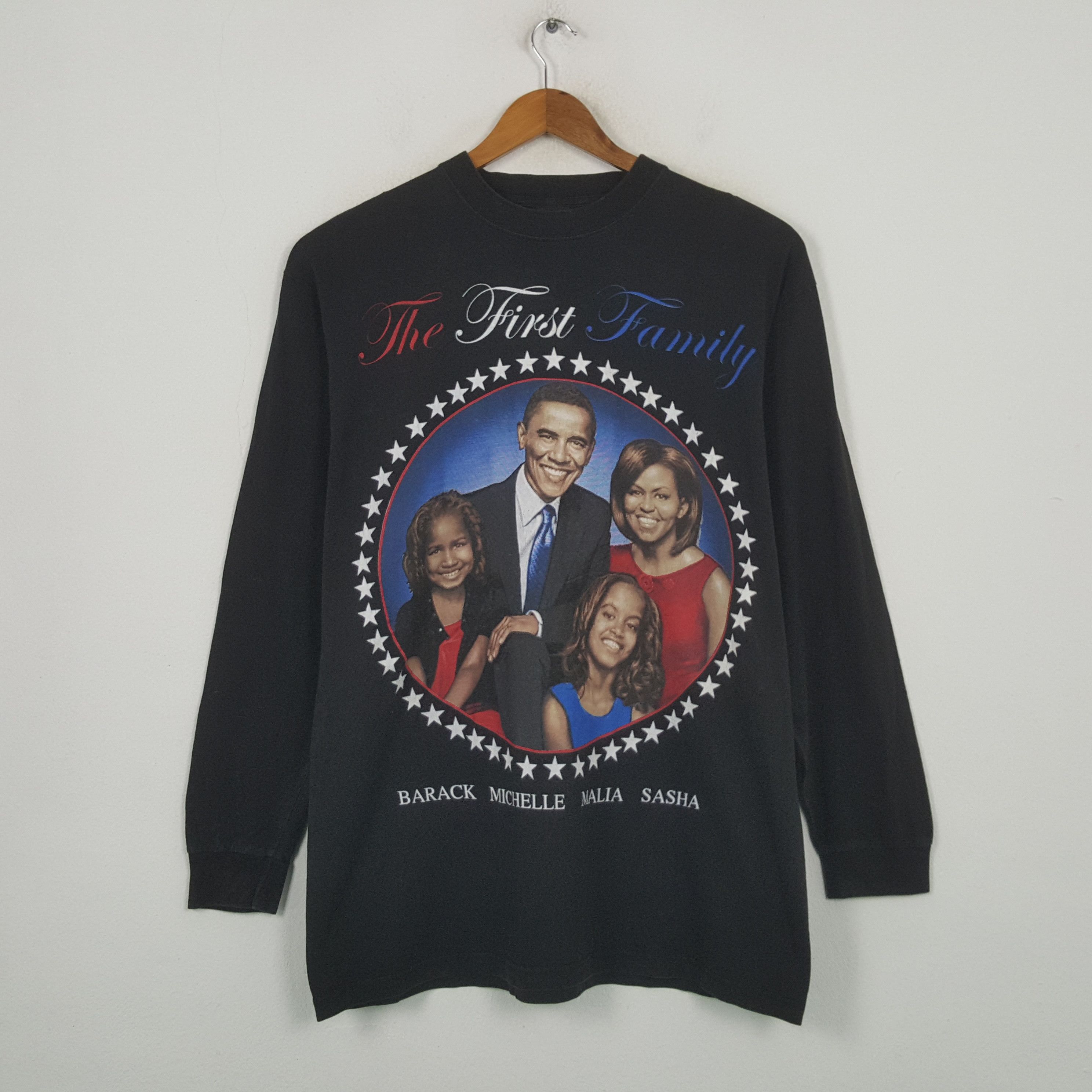 President's Vintage President Familys Barack Obama T-shirt RR5 Size US XL / EU 56 / 4 - 1 Thumbnail