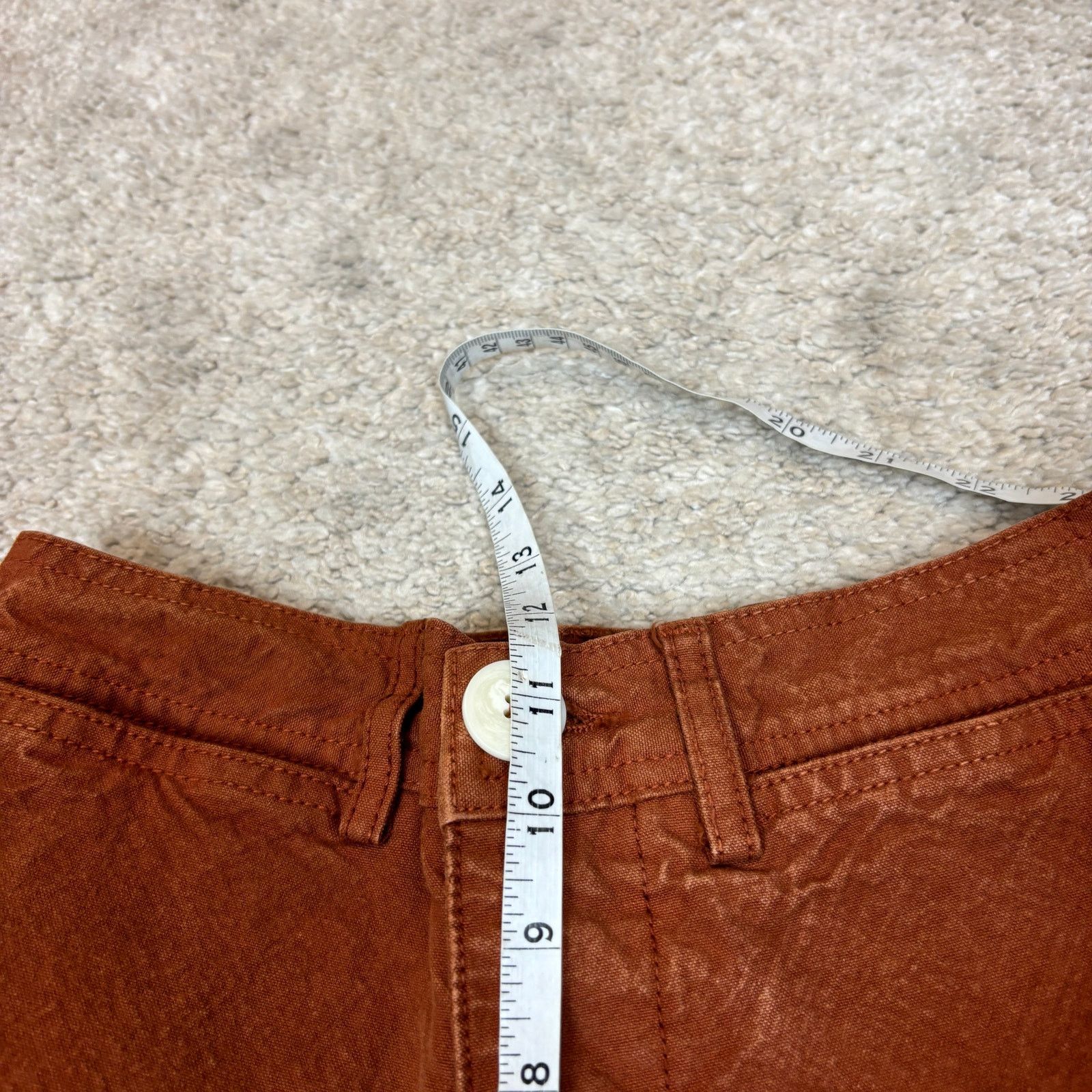 Jesse Kamm NWT Jesse Kamm Sailor Cotton Canvas Pants Women's 0 Boho Size 25" / US 0 / IT 36 - 6 Thumbnail