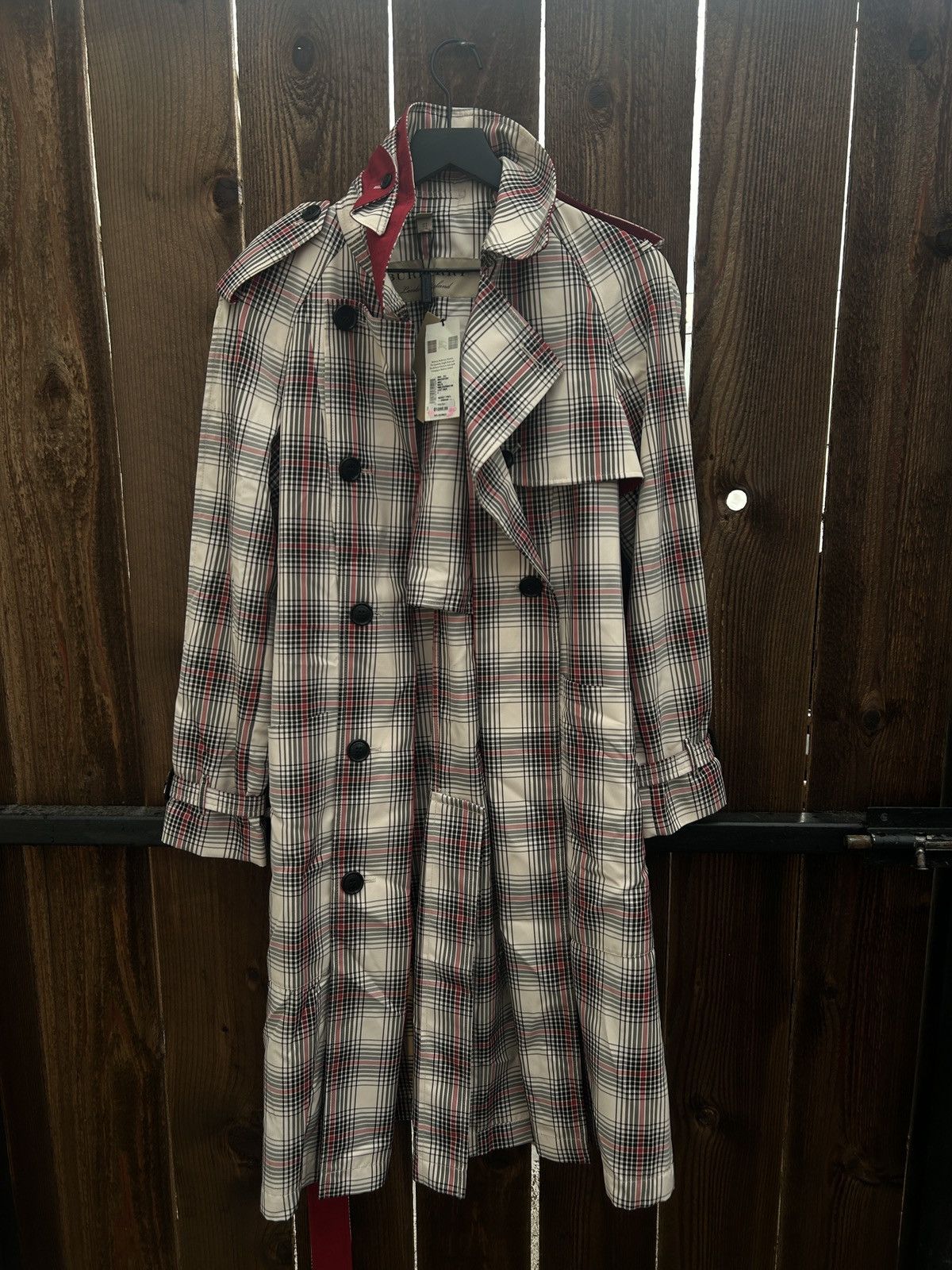 Burberry Burberry Check Runway Rain Trench Coat Size M / US 6-8 / IT 42-44 - 1 Thumbnail