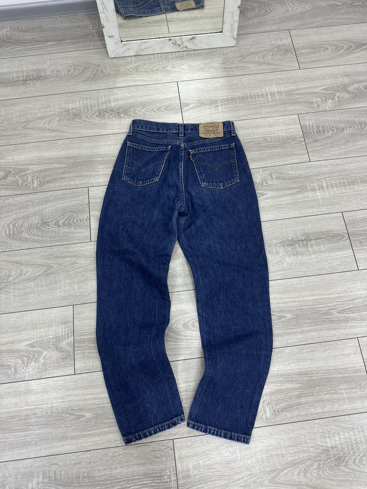 Levi's Levis Orange Tab Mom Jeans Made in UK 90s Vintage Size US 30 / EU 46 - 2 Thumbnail