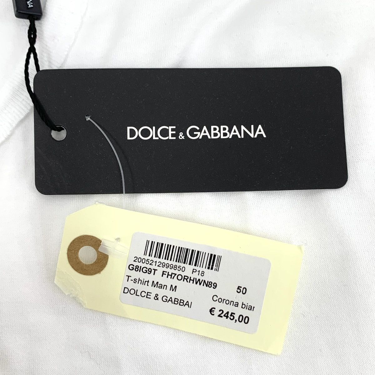 Dolce & Gabbana Dolce & Gabbana Crown Short Sleeve T-shirt K26WX Size US L / EU 52-54 / 3 - 6 Thumbnail