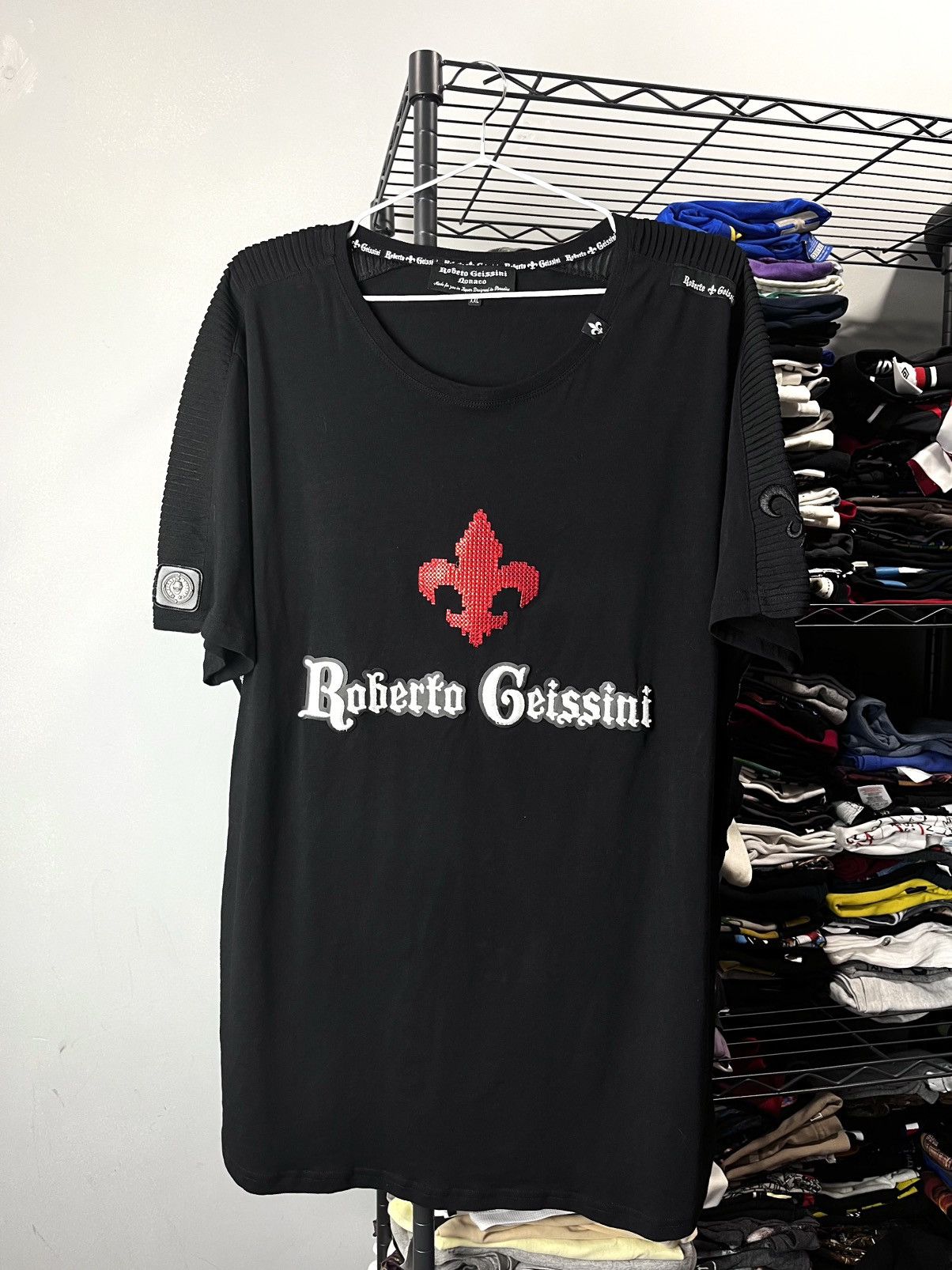 Hypebeast Y2K Roberto Geissini Punk Rock T Shirt Affiction Jnco Size US XXL / EU 58 / 5 - 1 Thumbnail